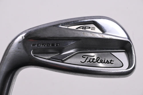 Left Hand Titleist 718 AP2 #8 Iron / 38 Degree / Stiff Flex AMT White S300 Shaft