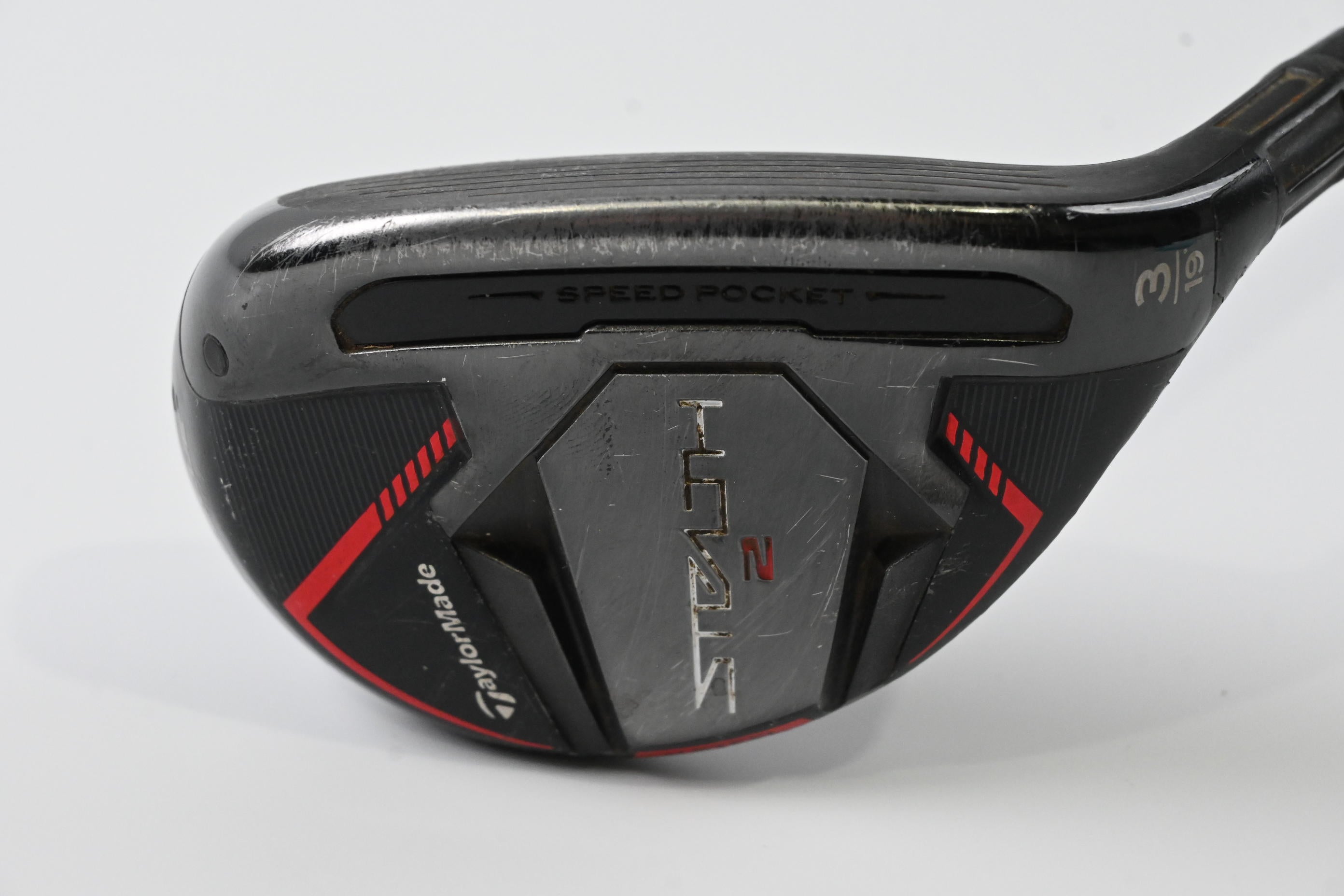 Taylormade Stealth 2 #3 Hybrid / 19 Degree / Regular Flex Fujikura Ventus TR Red