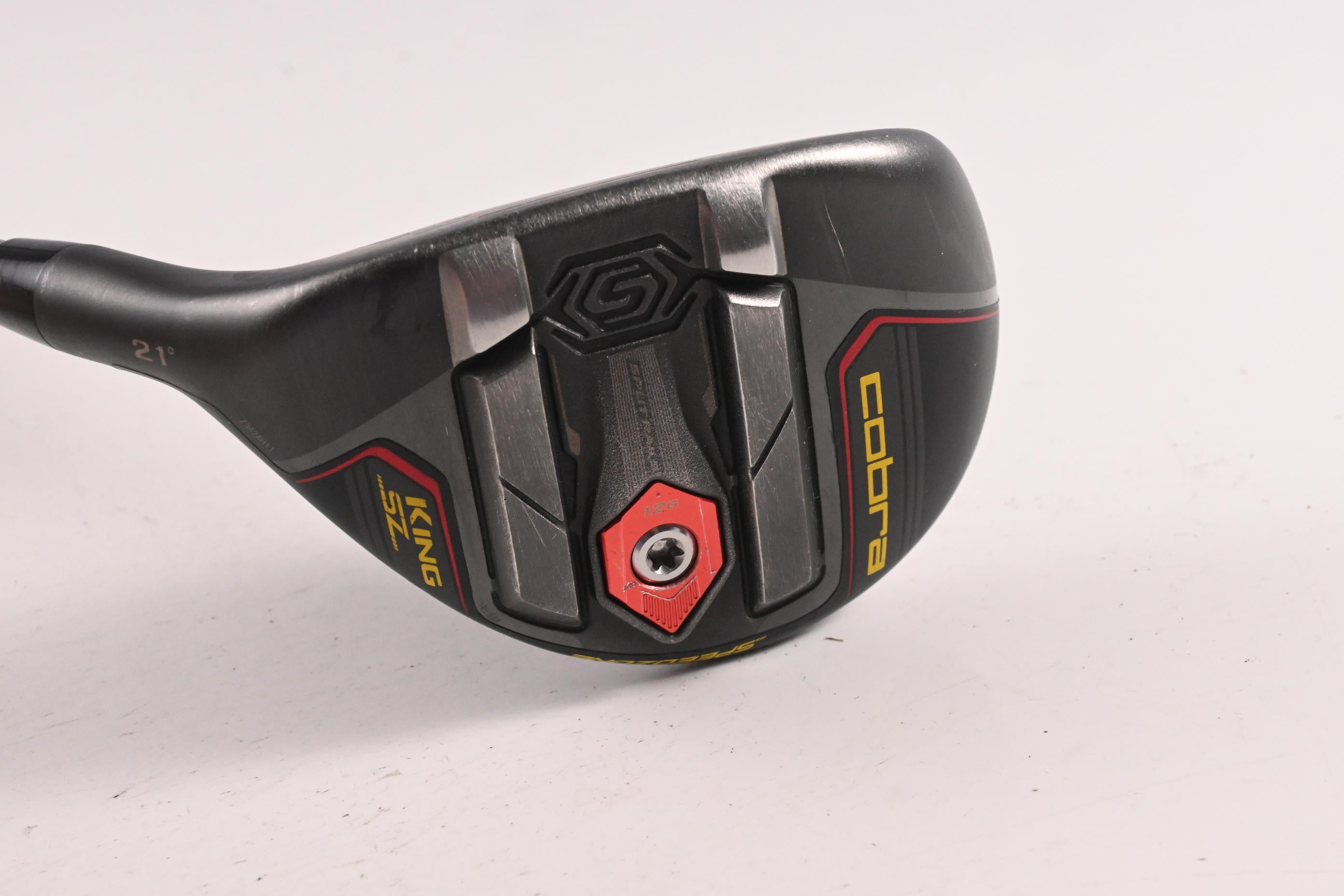 Left Hand Cobra King Speedzone #4 Hybrid / 21 Degree / Regular Flex Recoil ESX