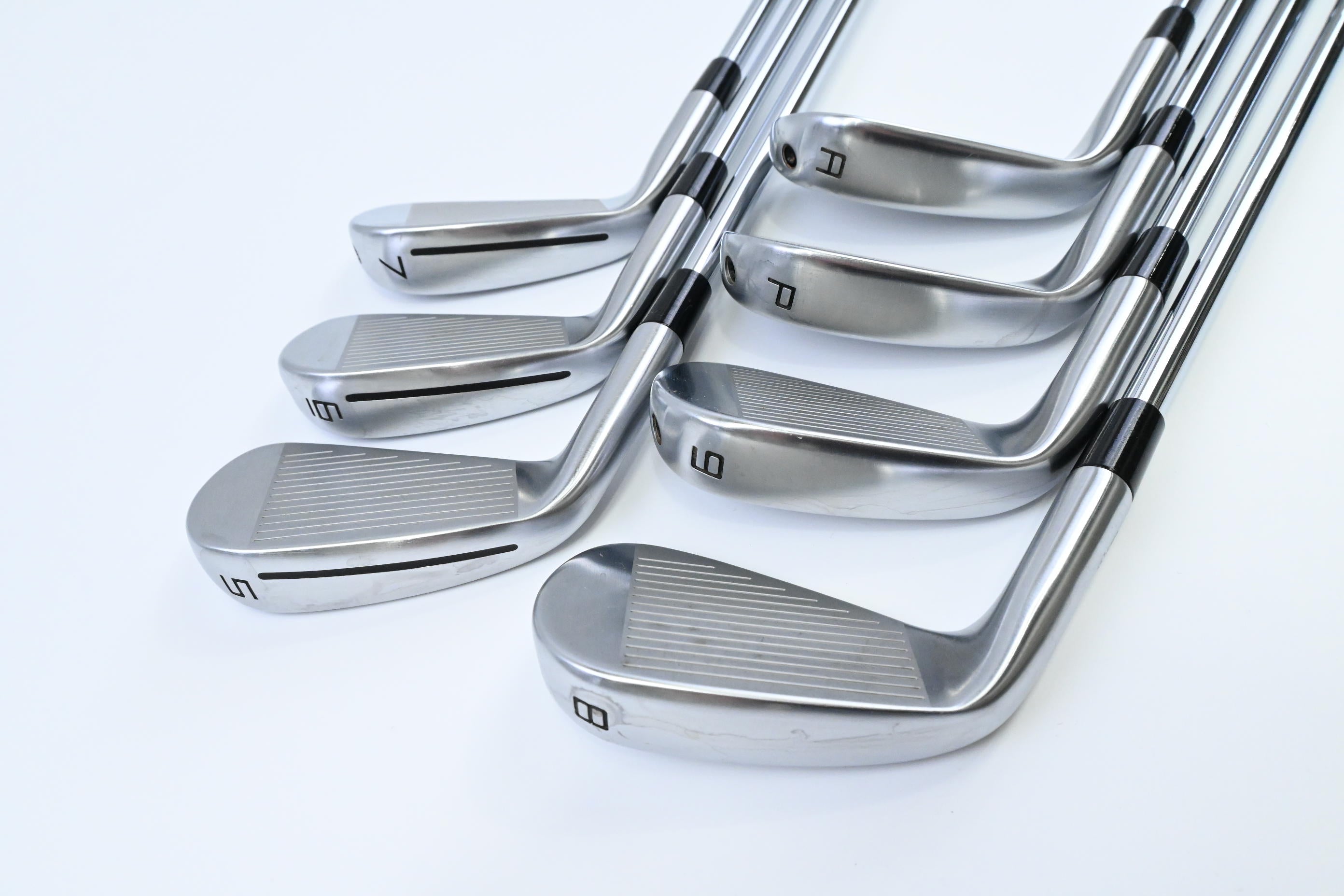 Taylormade P790 2025 Irons / 5-PW+AW / Regular Flex KBS MAX MT 85 Shafts
