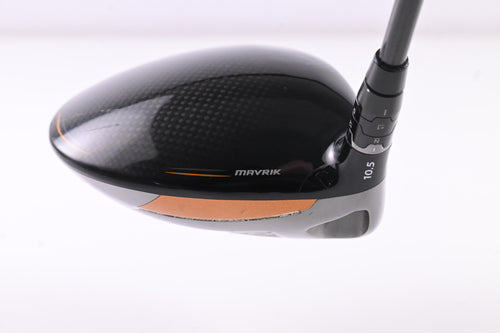 Left Hand Callaway Mavrik Driver / 10.5 Degree / Stiff Flex Evenflow Riptide 50