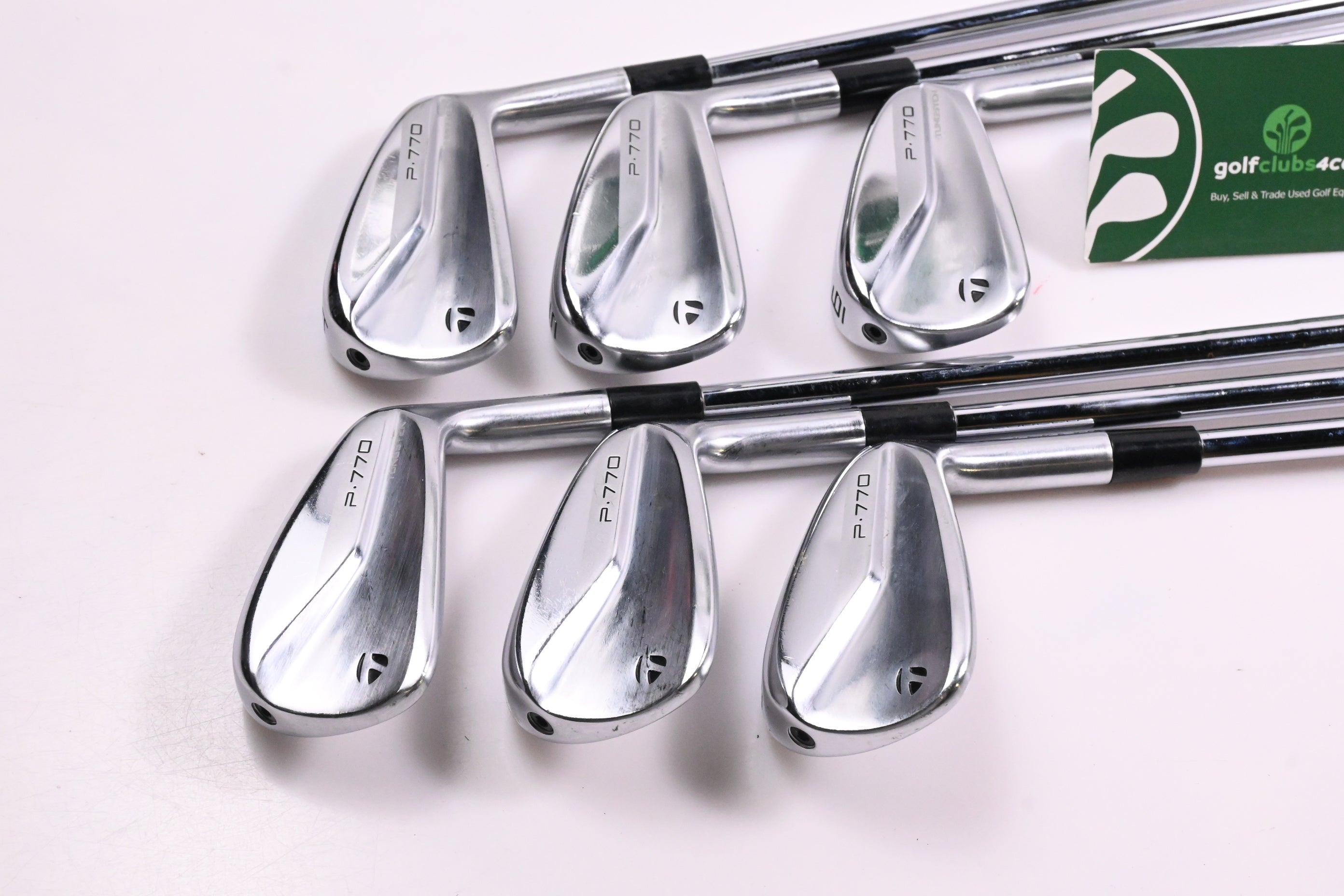 Taylormade P770 2020 Irons / 4-9i / Stiff Flex KBS Tour 120 Shafts