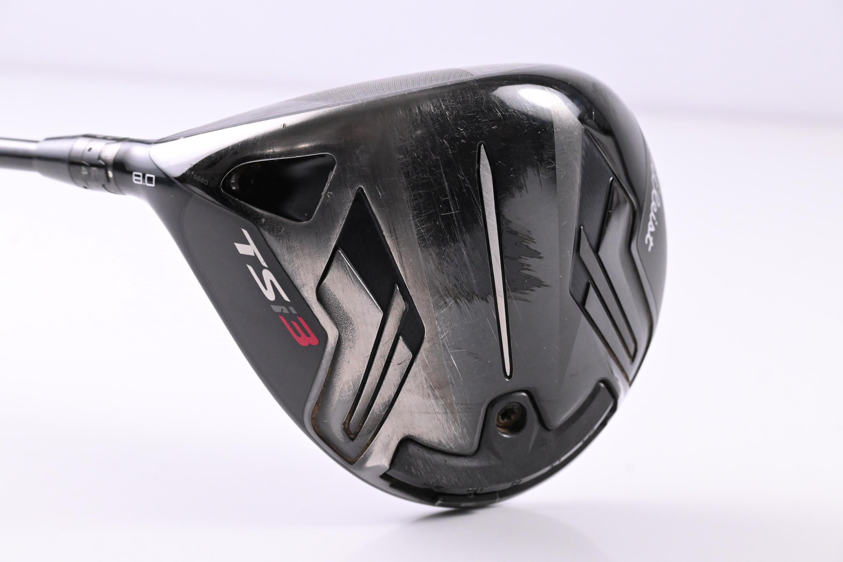 Left Hand Titleist TSi3 Driver / 8 Degree / Stiff Flex Tensei AV RAW White 65