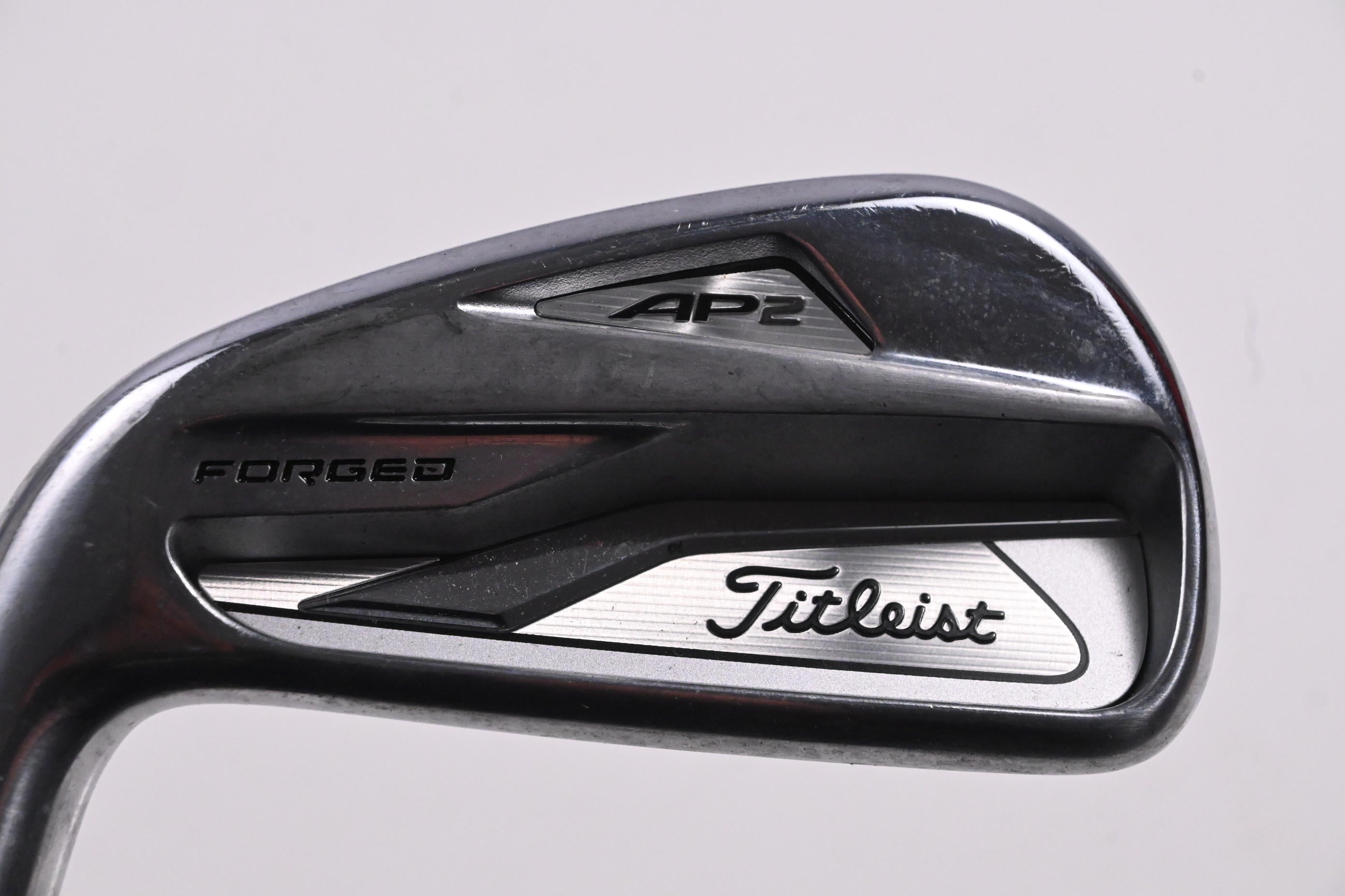 Left Hand Titleist 718 AP2 #3 Iron / 21 Degree / Stiff Flex AMT White S300 Shaft