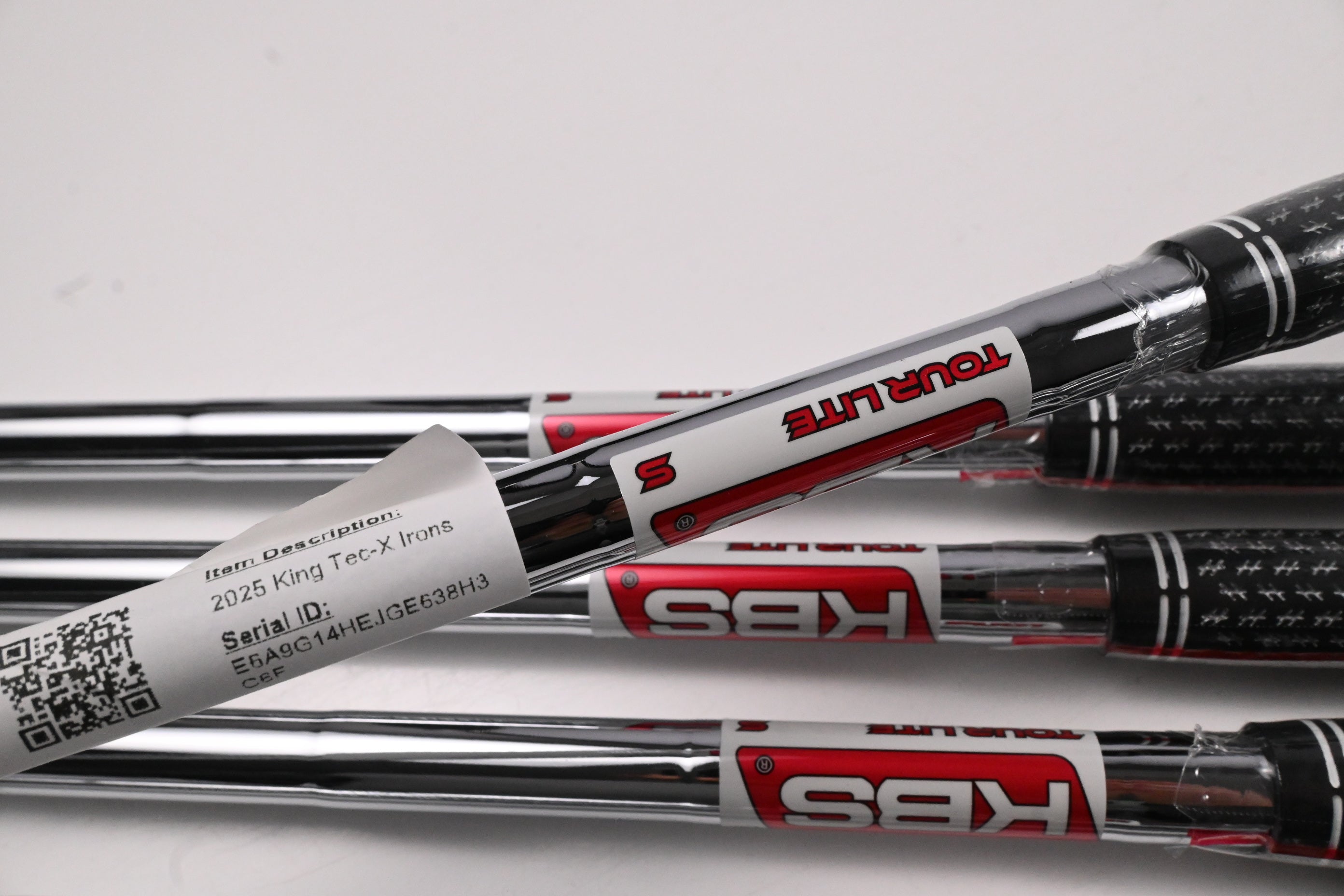 Cobra King Tec-X 2025 Irons / 5-PW / Stiff Flex KBS Tour Lite Shafts