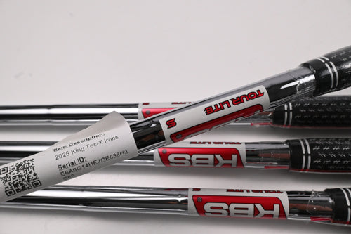 Cobra King Tec-X 2025 Irons / 5-PW / Stiff Flex KBS Tour Lite Shafts