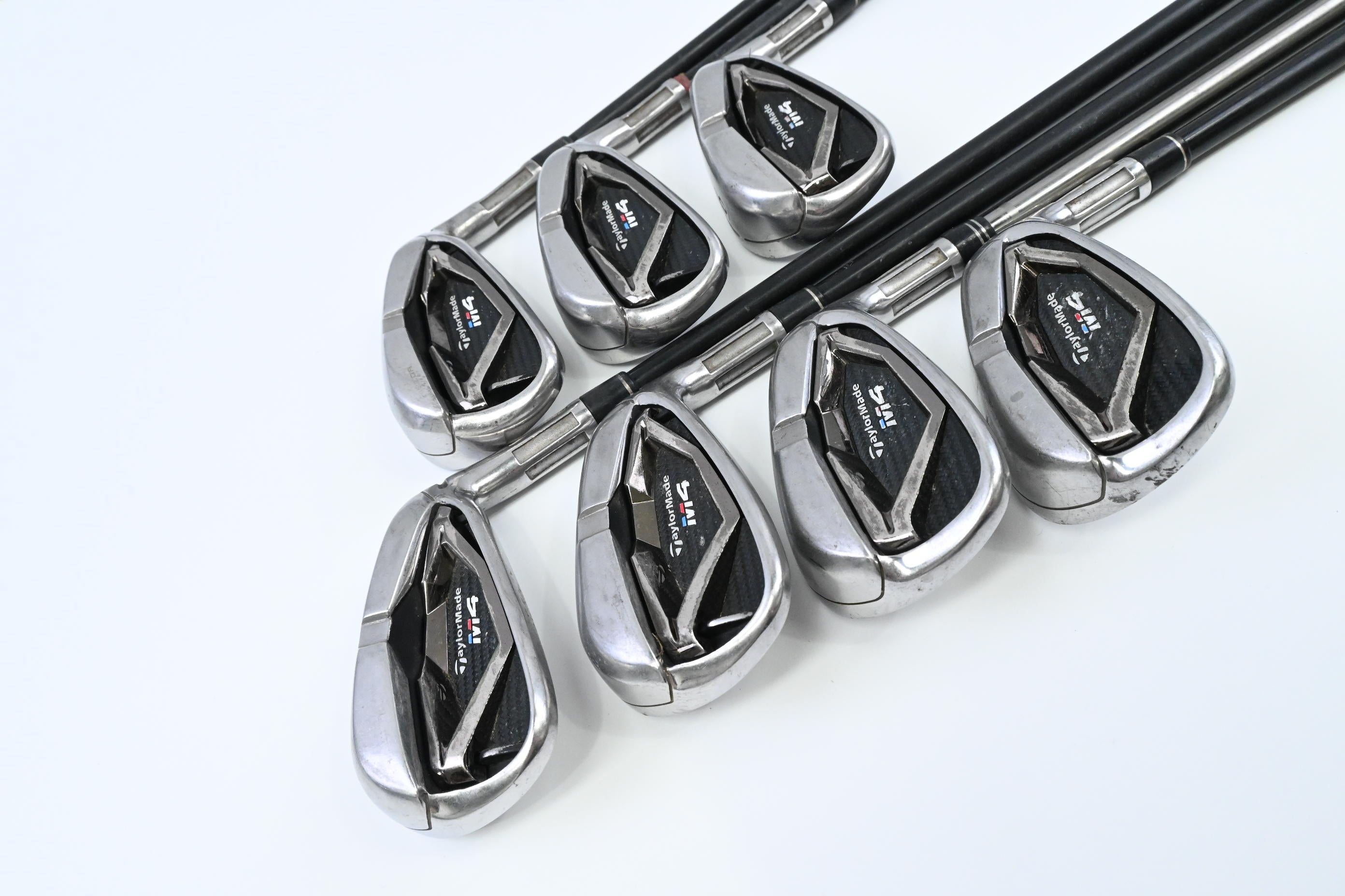 Taylormade M4 Irons / 4-PW / Senior Flex Fujikura Atmos Red 5 Shaft