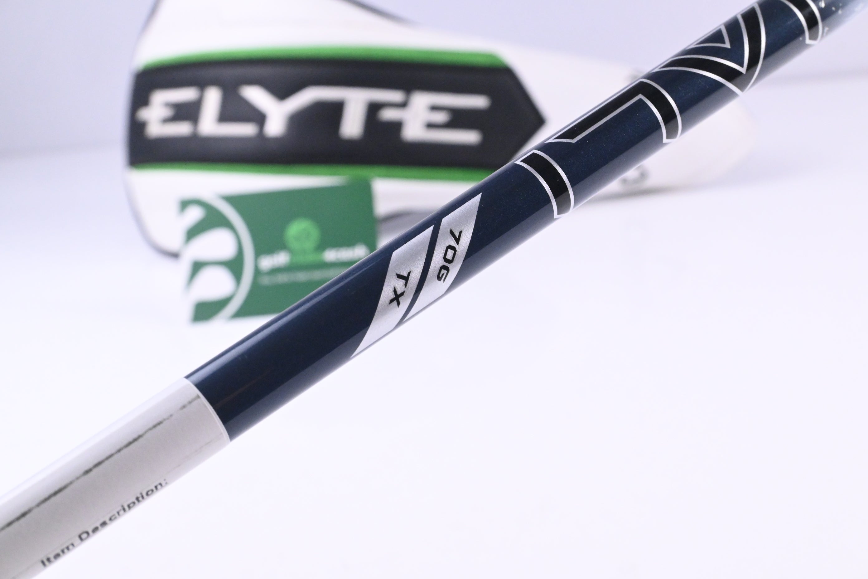 Callaway Elyte Driver / 9 Degree / TX-Flex Denali Blue 70 Shaft