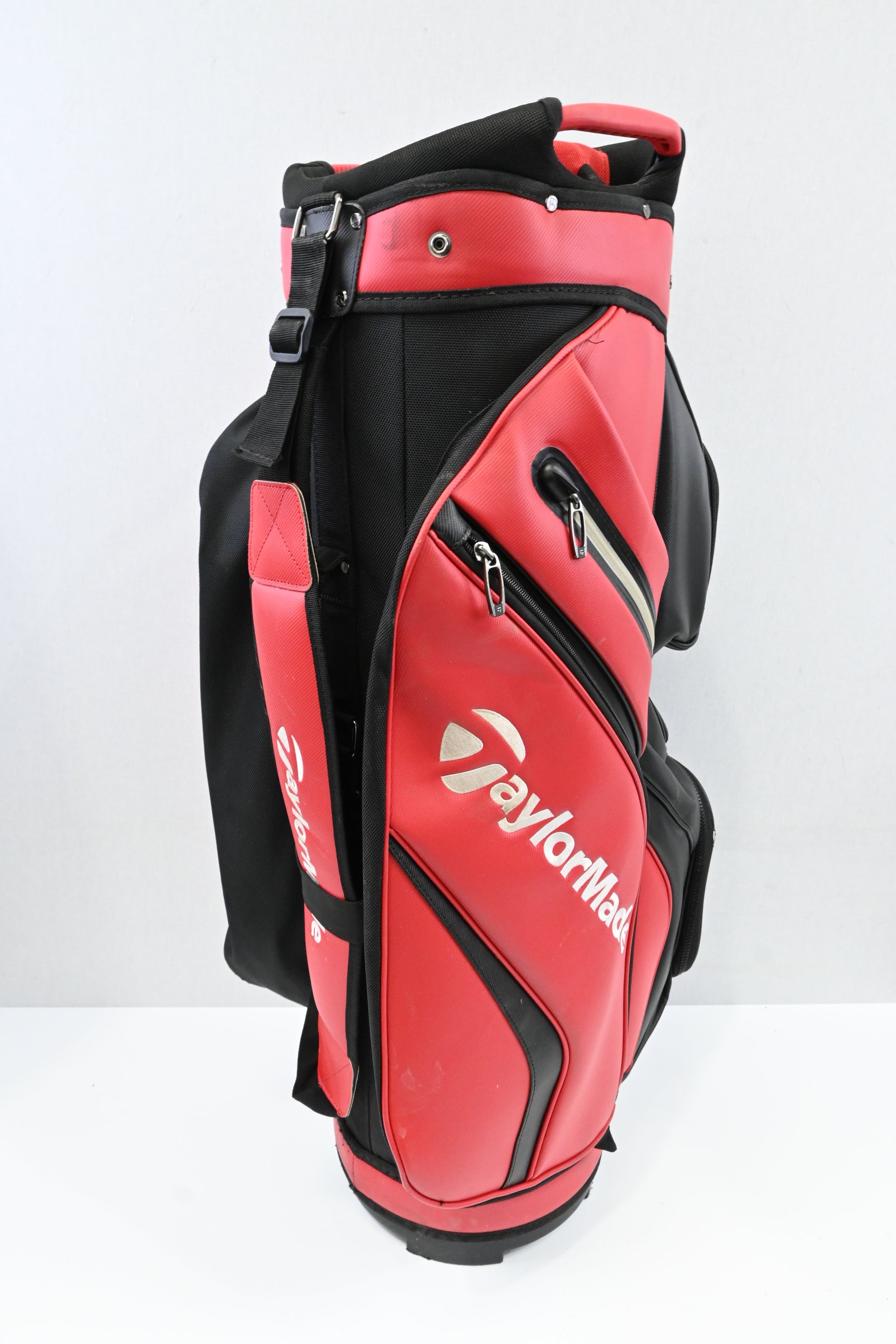 Taylormade Cart Bag / 14 Way Divider / Red, Black