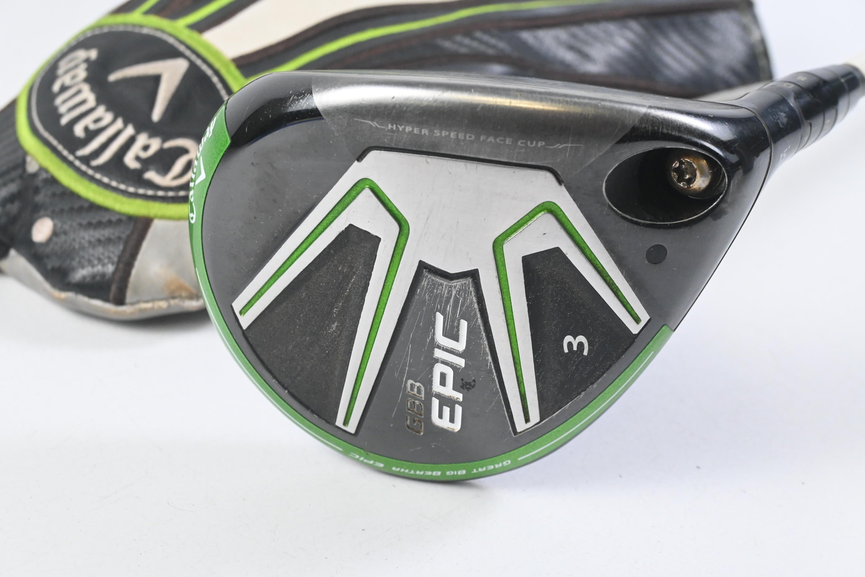 Callaway GBB Epic #3 Wood / 15 Degree / Stiff Flex Fujikura Pro Green 72 Shaft
