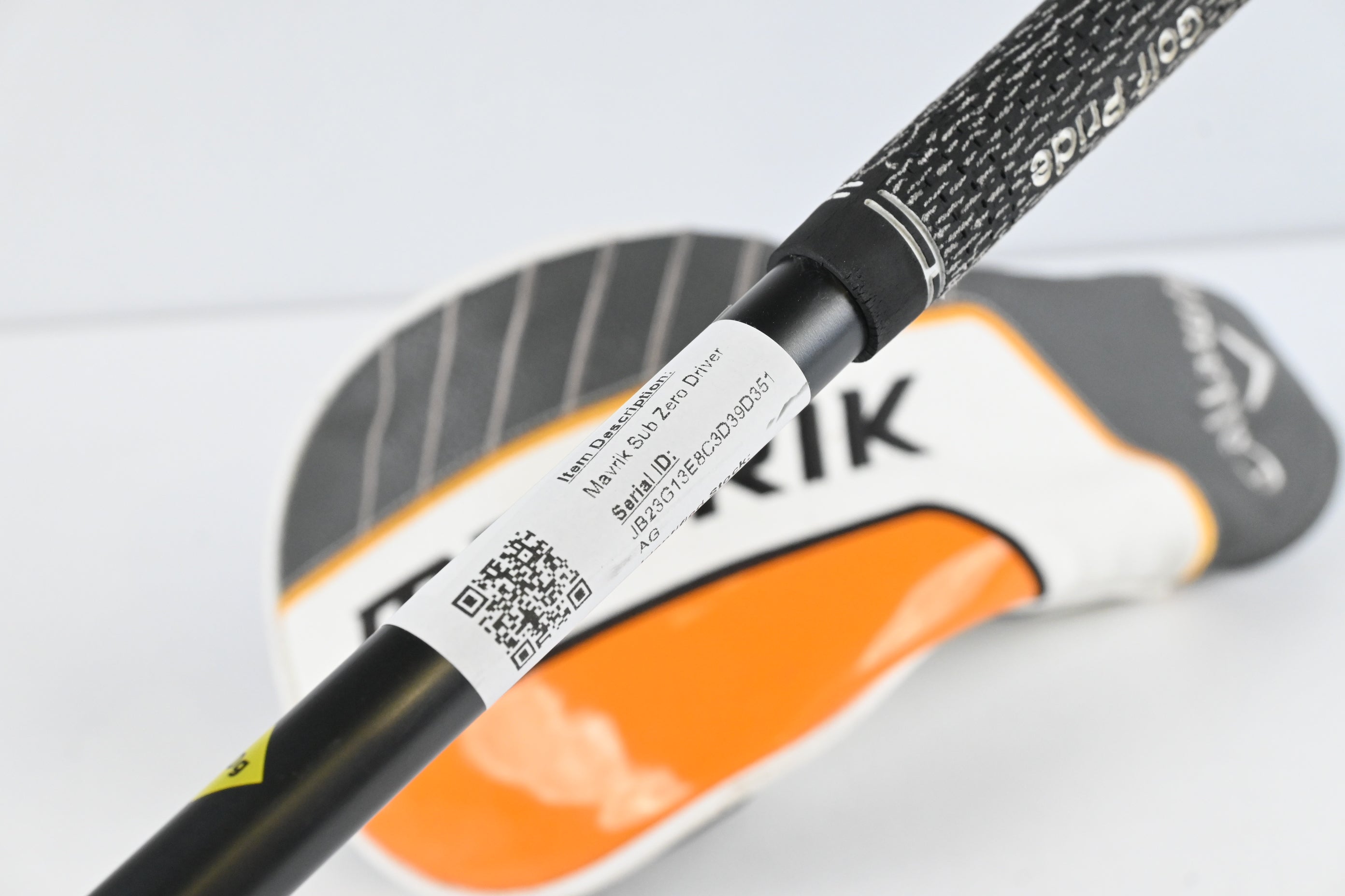 Callaway Mavrik Sub Zero Driver / 10.5 Degree / Stiff Flex HZRDUS Smoke Black 60