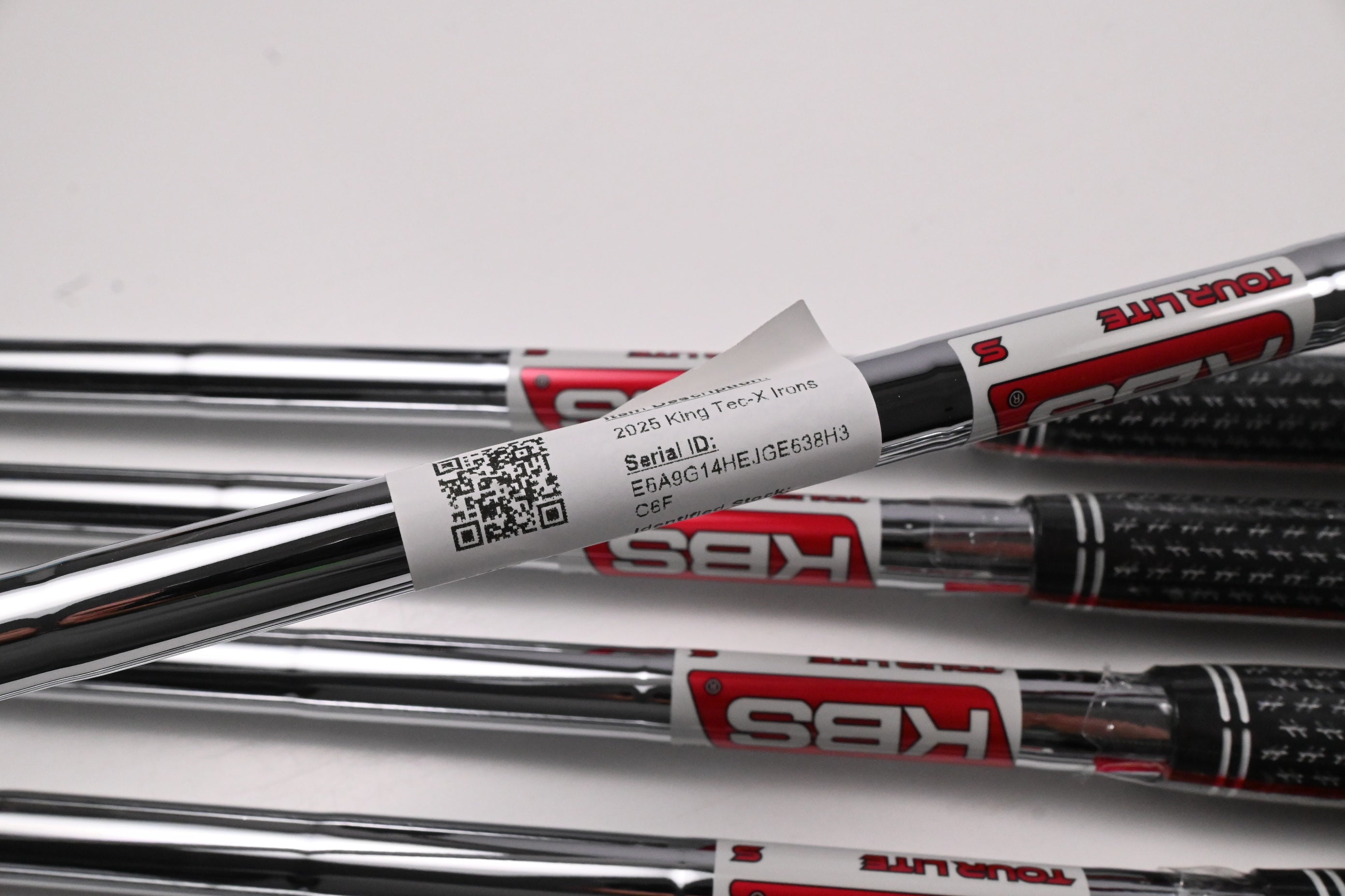 Cobra King Tec-X 2025 Irons / 5-PW / Stiff Flex KBS Tour Lite Shafts