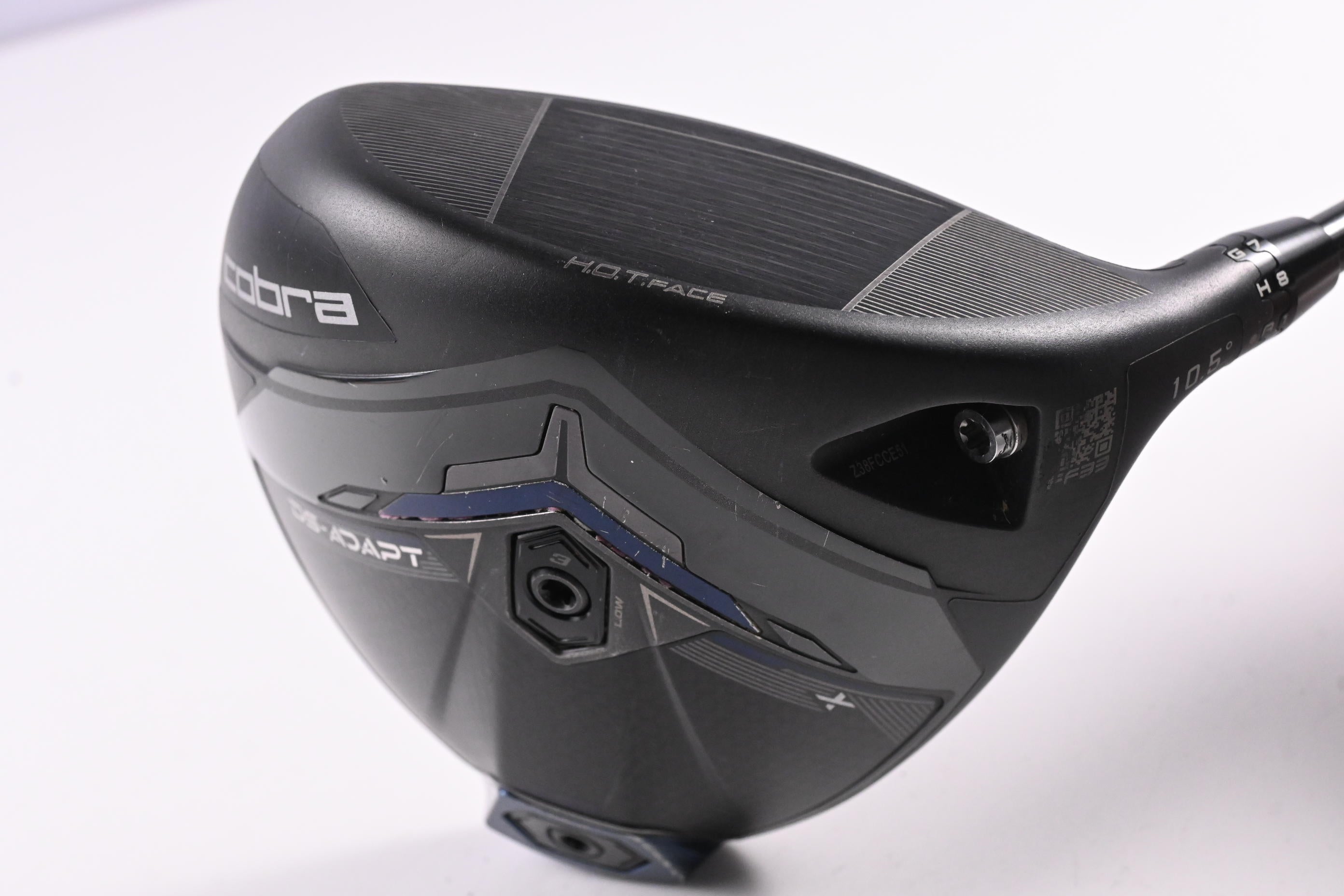 Cobra DS-Adapt X Driver / 10.5 Degree / Stiff Flex Denali Black 60 Shaft