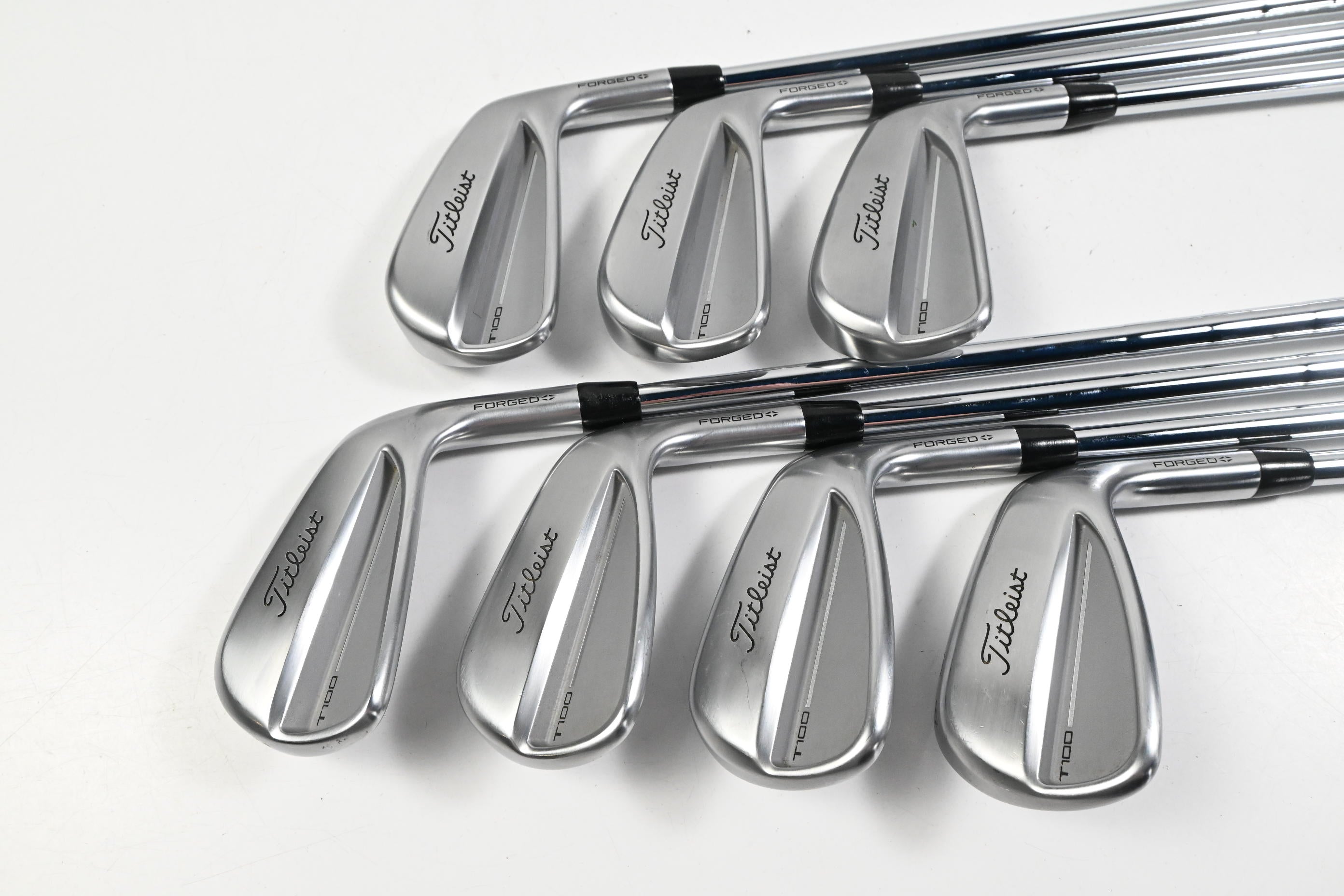 Titleist T100 2025 Irons / 4-PW / Stiff Flex KBS Tour Steel Shafts