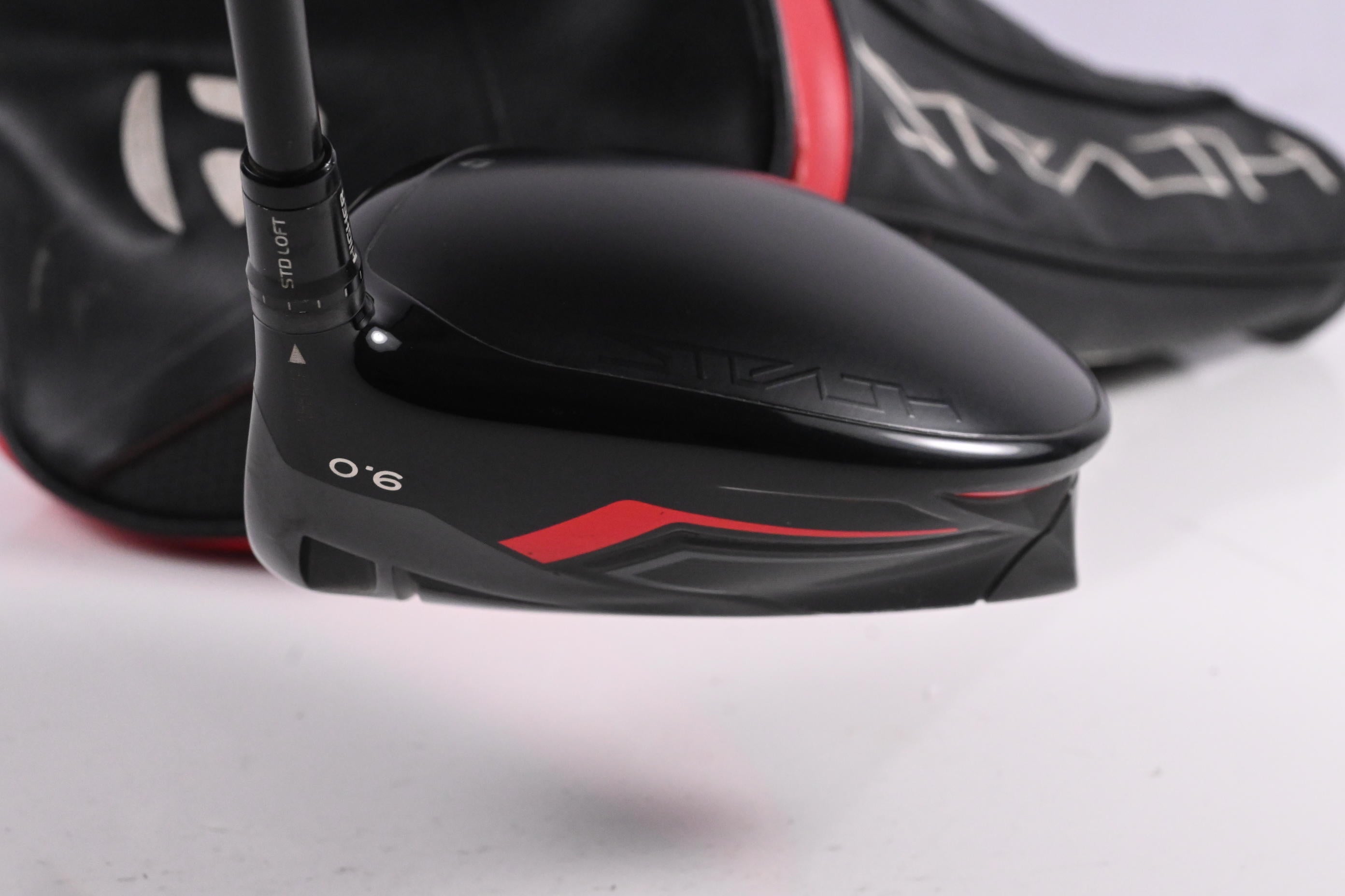 Taylormade Stealth Driver / 9 Degree / Stiff Flex Hzrdus Smoke RDX Red 60 Shaft