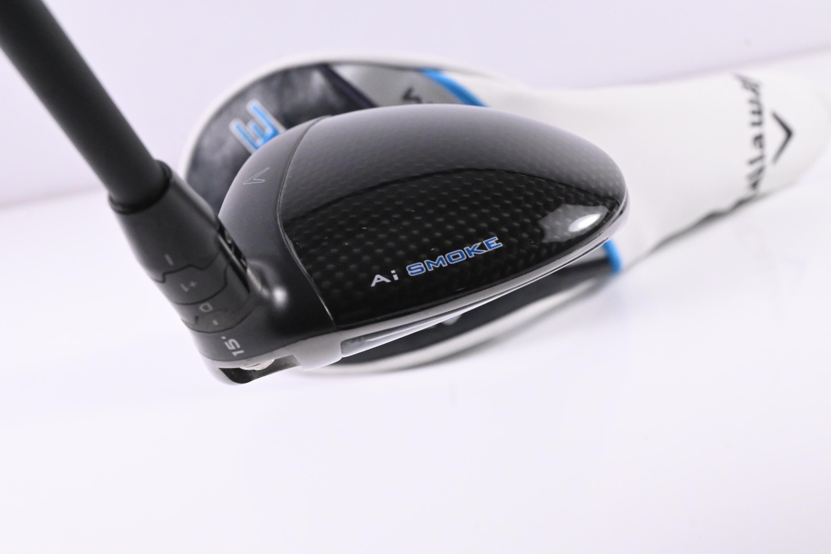 Callaway Paradym Ai Smoke Max #3 Wood / 15 Degree / Stiff Flex Tensei AV Blue 65