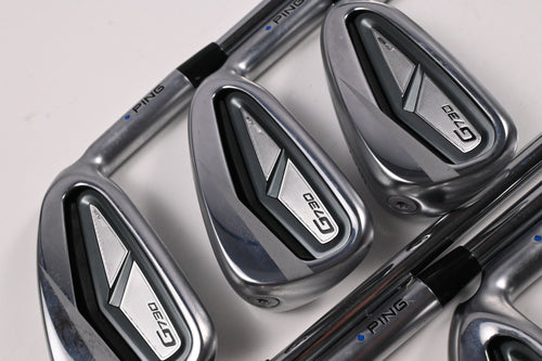 Ping G730 Irons / 6-PW+UW+56° / Blue Dot / Regular Flex Ping AWT 2.0 Shafts