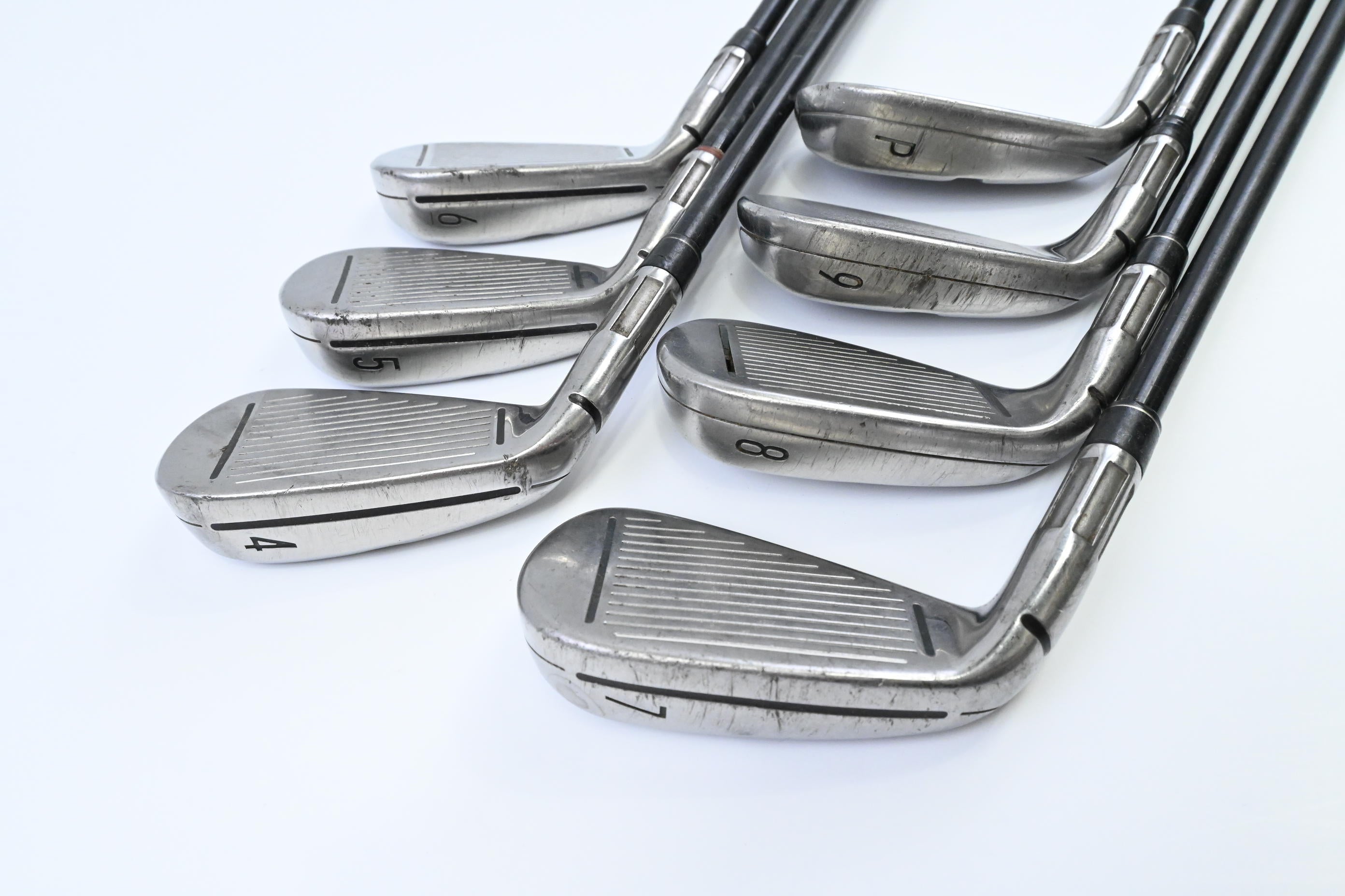 Taylormade M4 Irons / 4-PW / Senior Flex Fujikura Atmos Red 5 Shaft