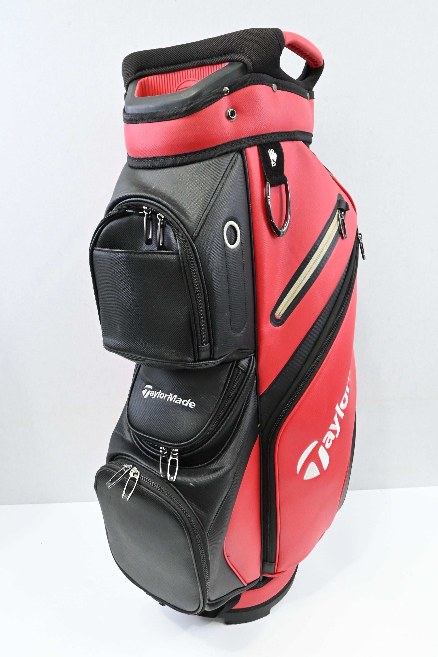 Taylormade Cart Bag / 14 Way Divider / Red, Black