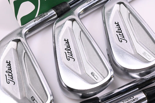 Titleist CB 620 Irons / 4-PW / Stiff Flex Project X LZ 120 Shafts