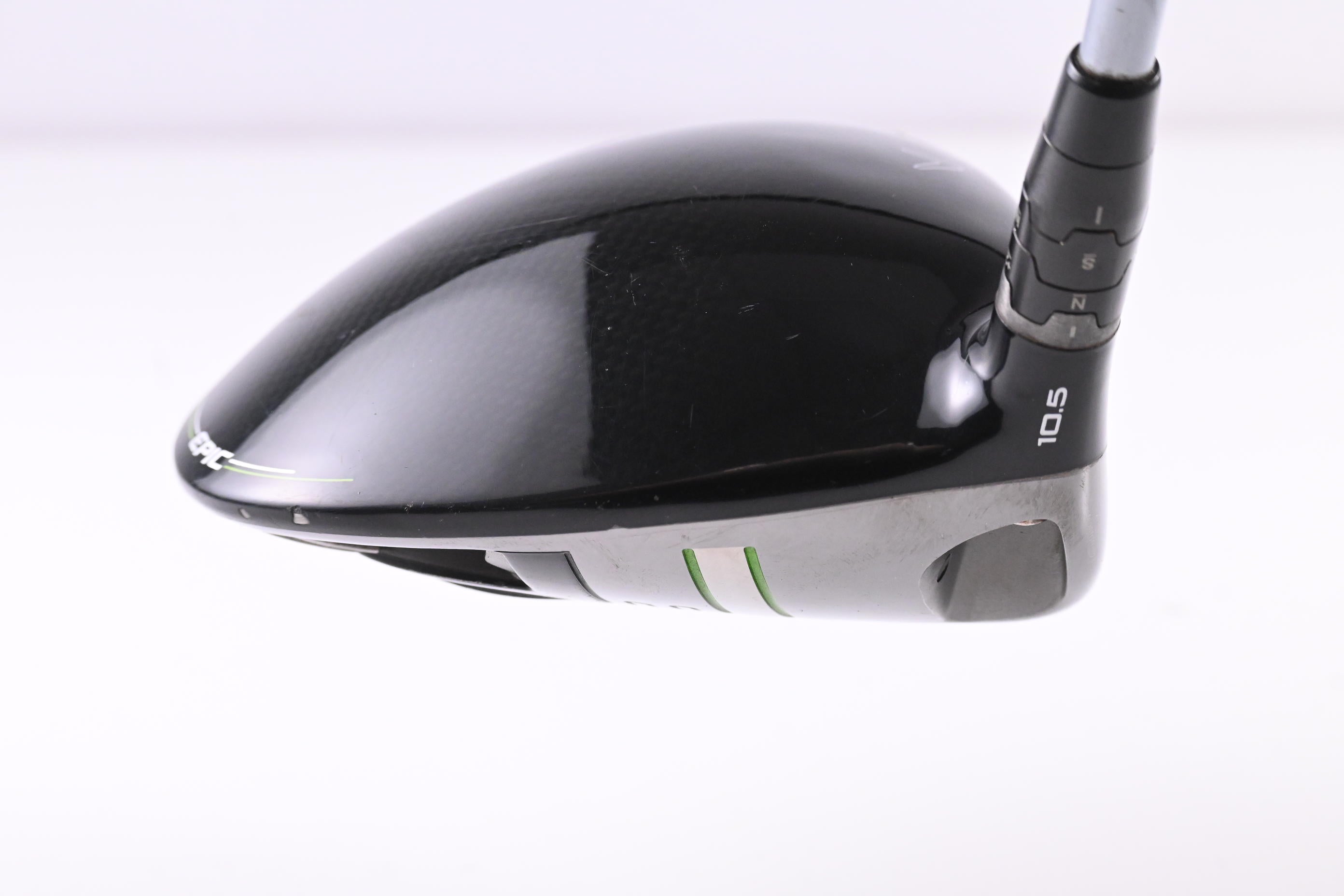 Left Hand Callaway Epic Max Driver / 10.5 Degree / Regular Flex HZRDUS T800 55
