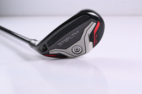 Left Hand Taylormade Stealth Plus #3 Hybrid / 19.5 Degree / Stiff Flex HZRDUS
