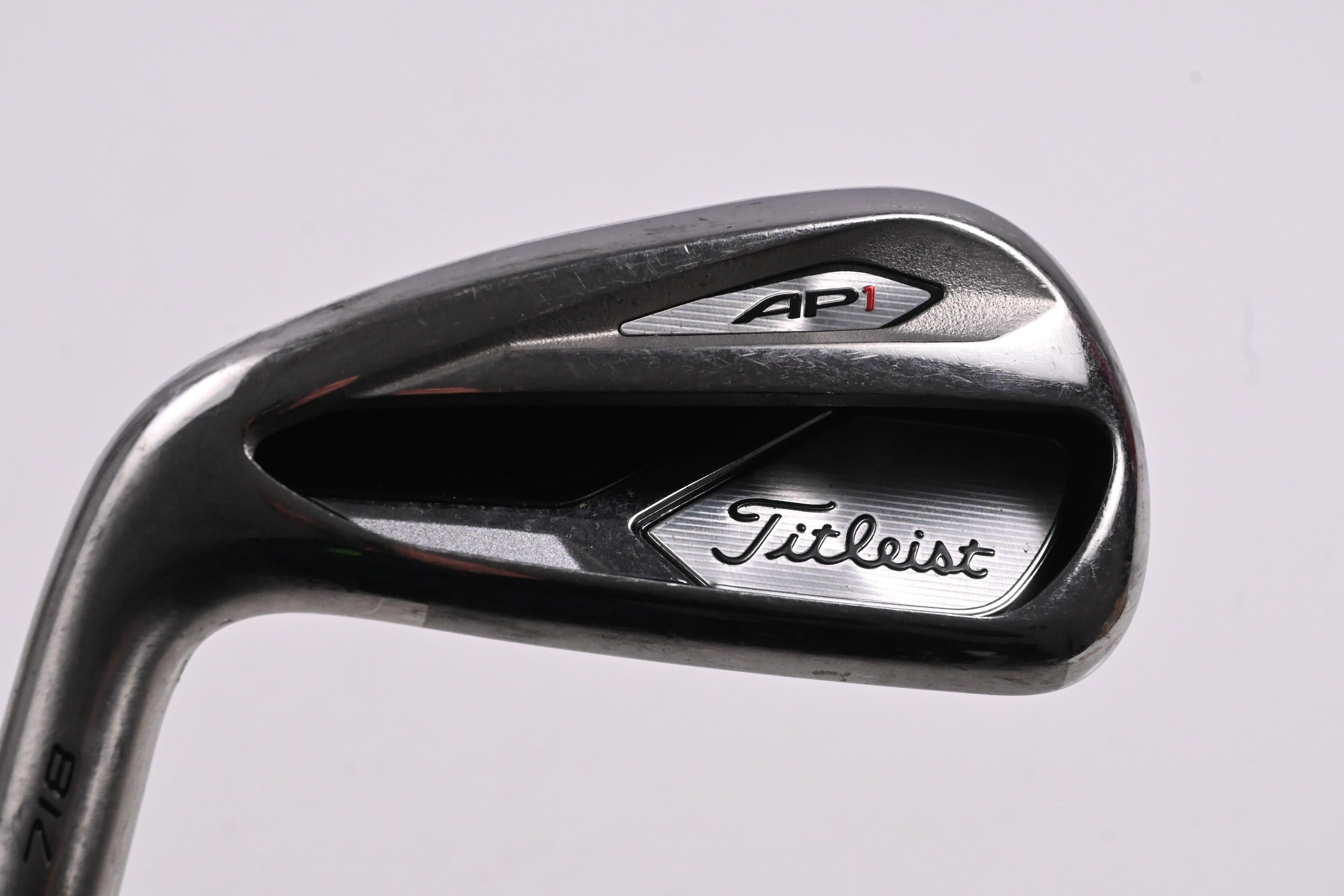 Left Hand Titleist 718 AP1 #6 Iron / 27 Degree / Regular Flex Tensei CK Red AMC