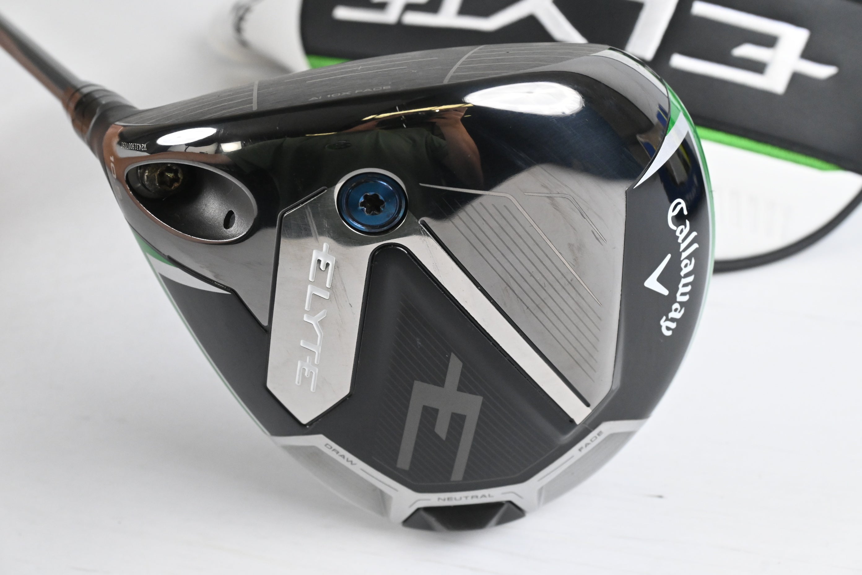 Left Hand Callaway Elyte Driver / 10.5 Degree / Regular Flex Denali Charcoal 50