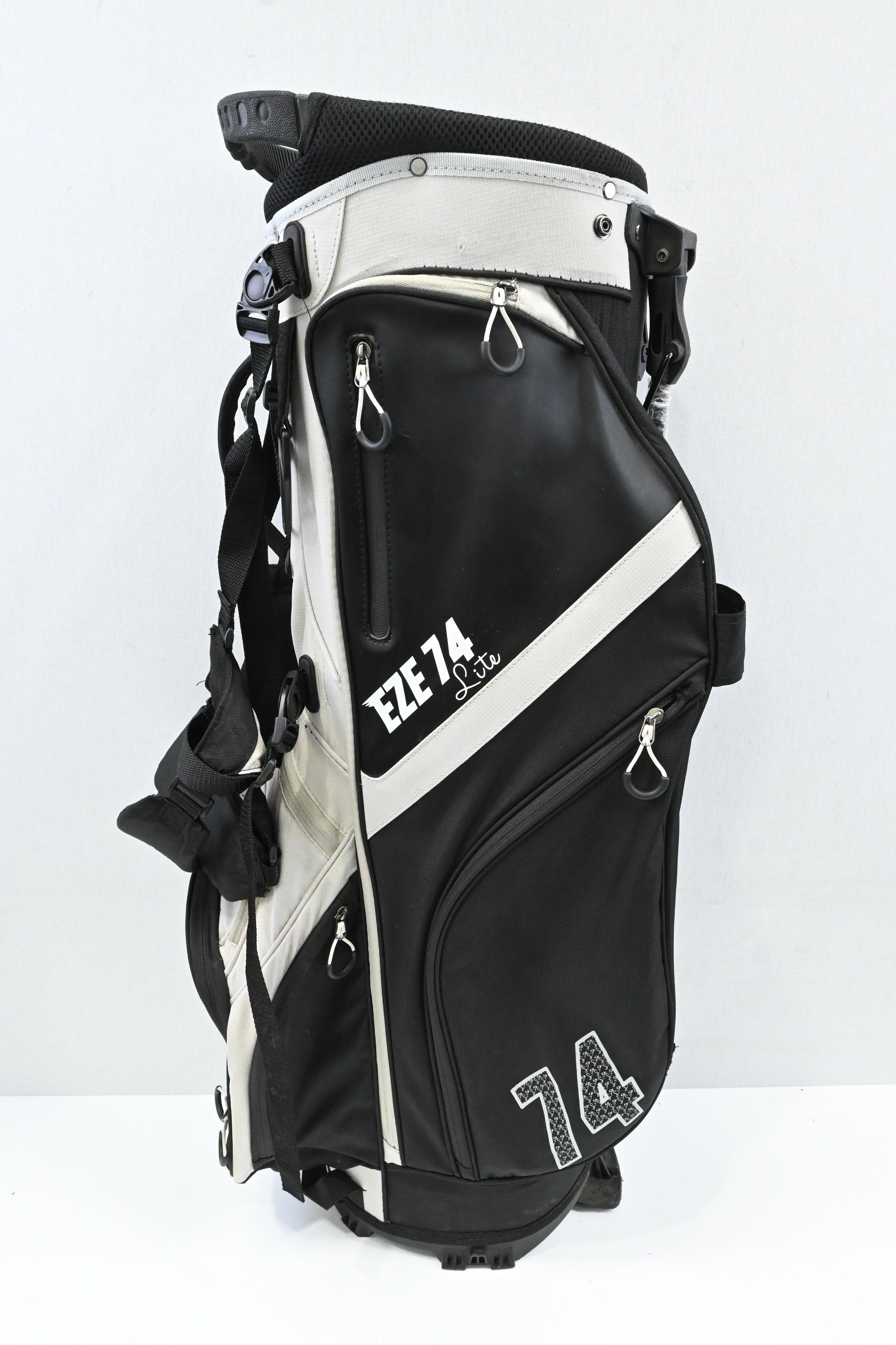 Eze 74 Lite Stand Bag / 14-Way Divider / Black, Grey