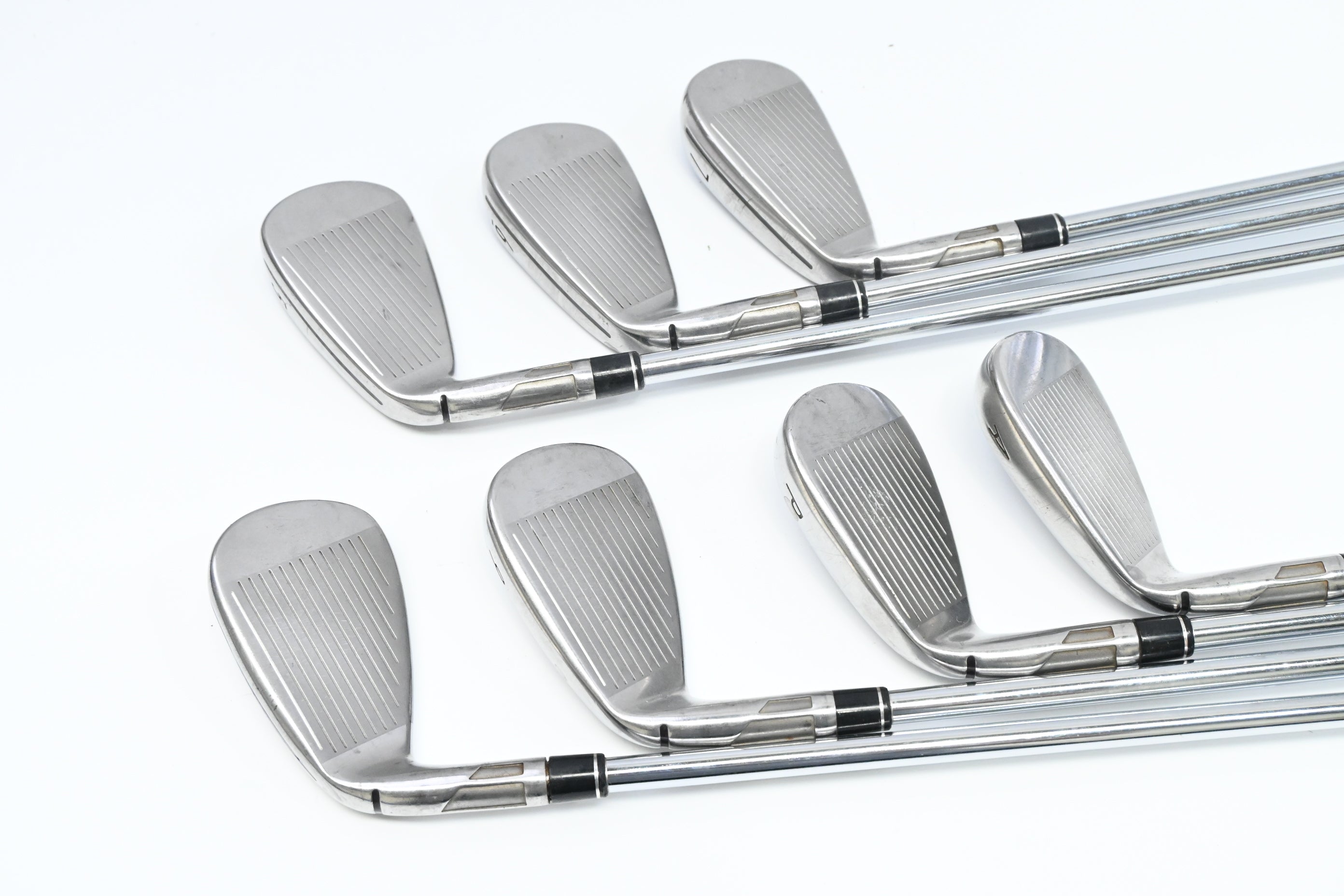 Taylormade Stealth Irons / 5-PW+AW / Regular Flex KBS Max MT 85 Shafts
