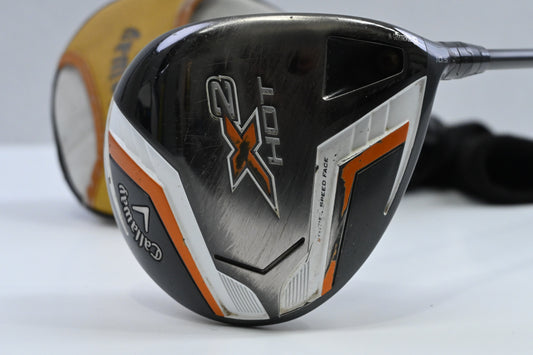Callaway X2 Hot Driver / 10.5 Degree / Stiff Flex Aldila Tour ATX 55 Shaft