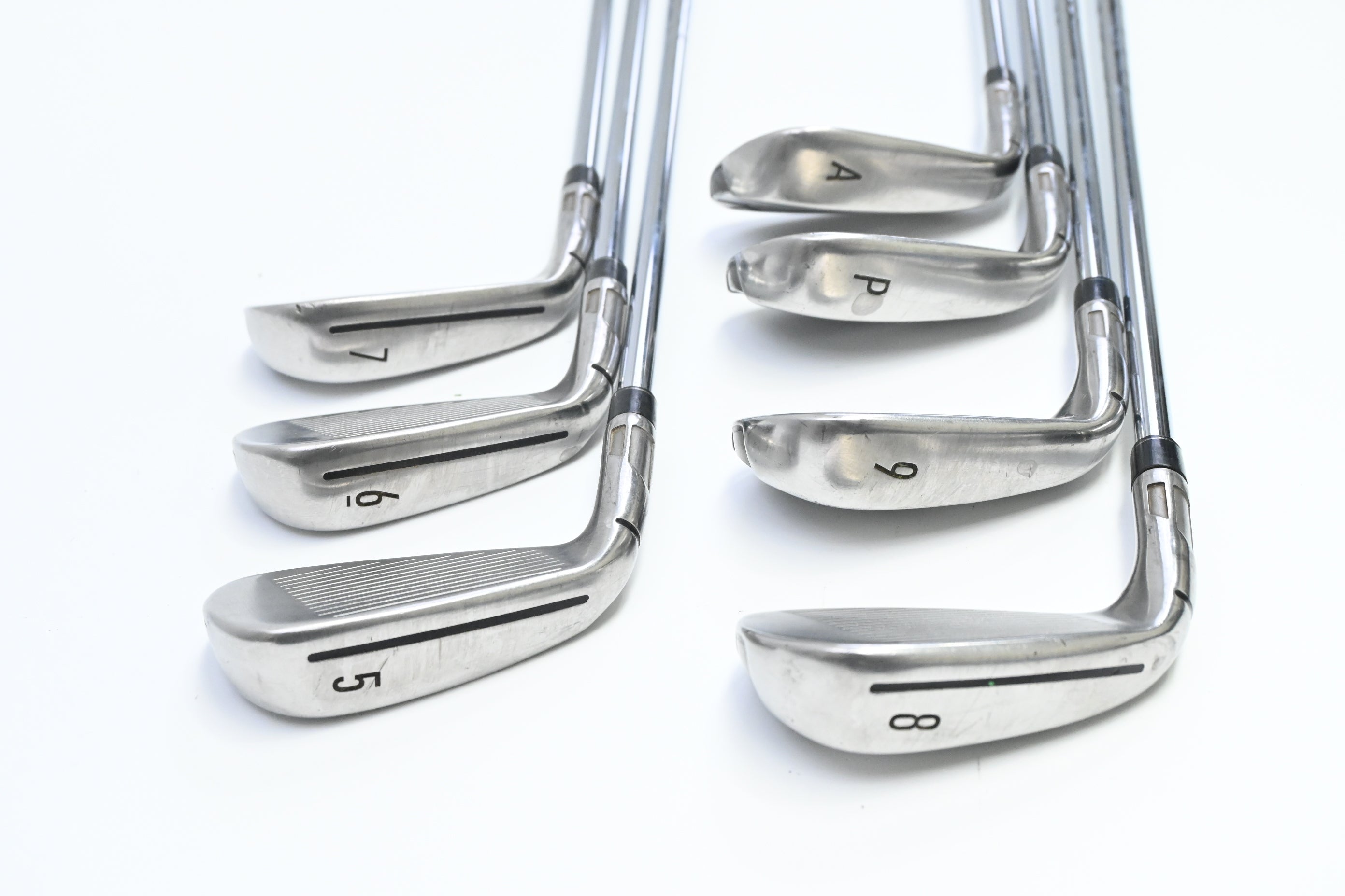 Taylormade Stealth Irons / 5-PW+AW / Regular Flex KBS Max MT 85 Shafts