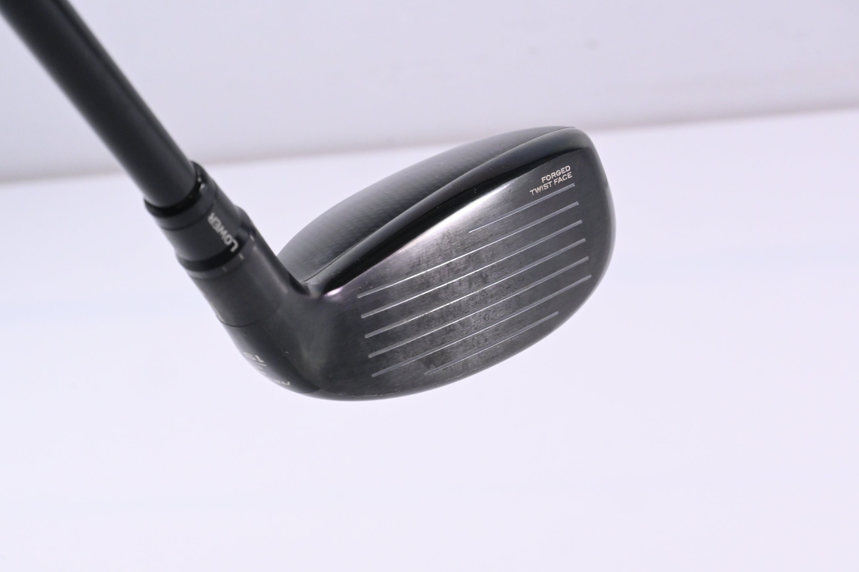 Left Hand Taylormade Stealth Plus #3 Hybrid / 19.5 Degree / Stiff Flex HZRDUS