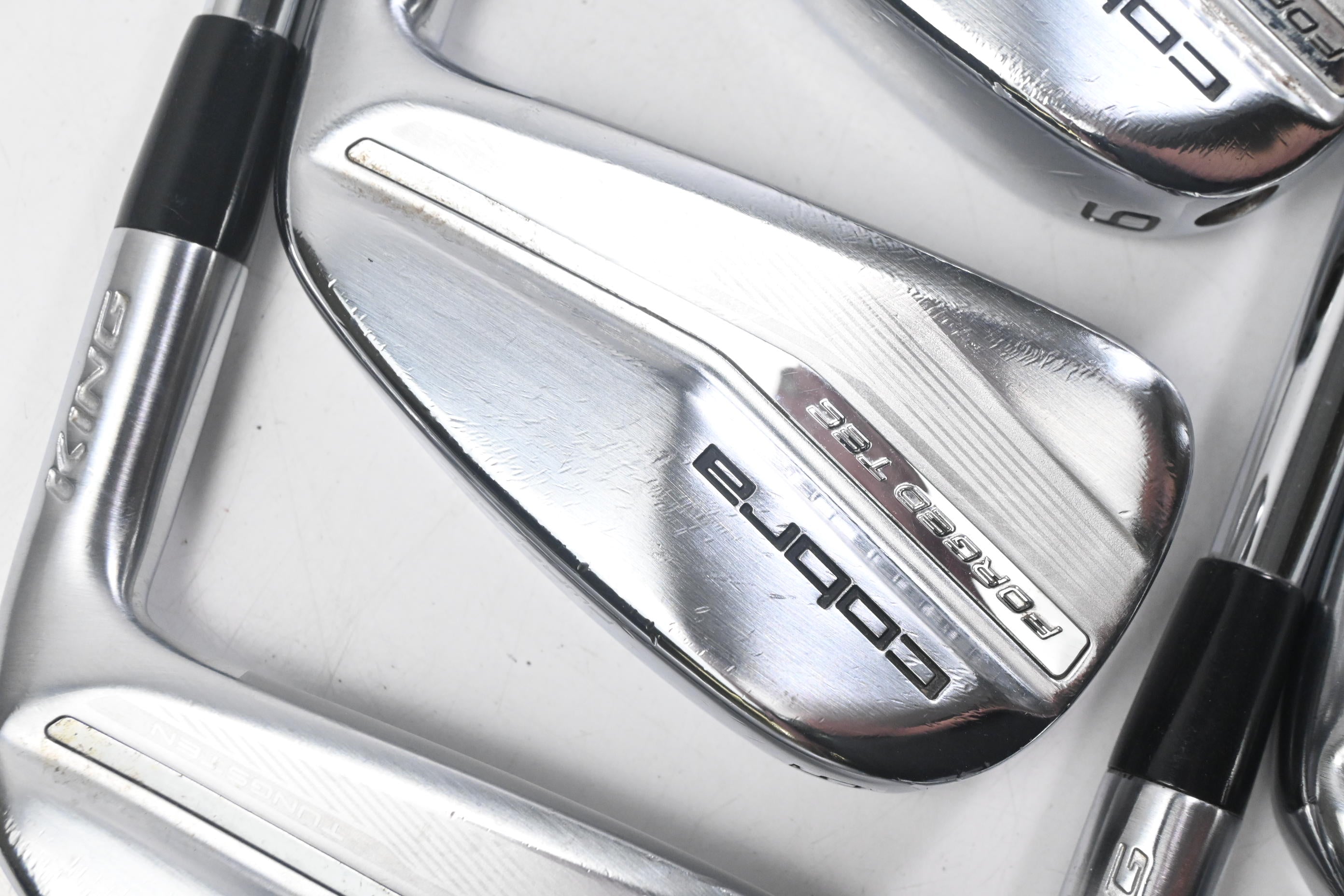 Cobra Forged Tec 2022 Irons / 4-PW+GW / Regular Flex KBS Tour Lite Shafts