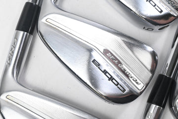 Cobra Forged Tec 2022 Irons / 4-PW+GW / Regular Flex KBS Tour Lite Shafts