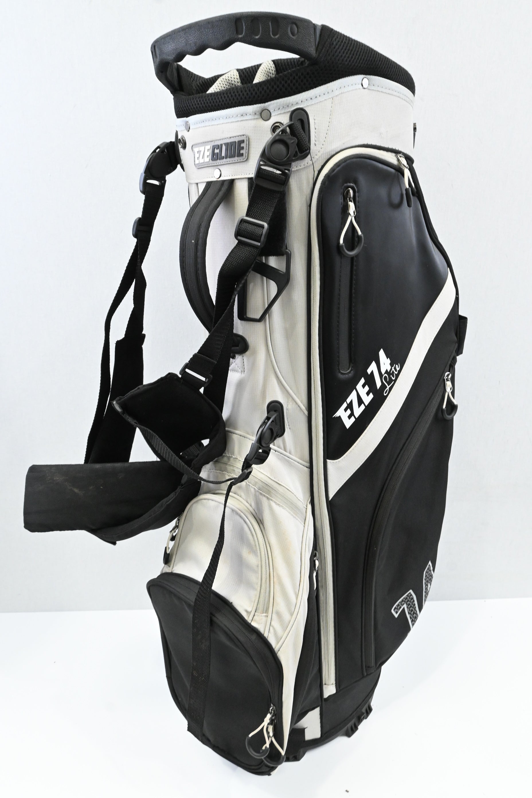 Eze 74 Lite Stand Bag / 14-Way Divider / Black, Grey