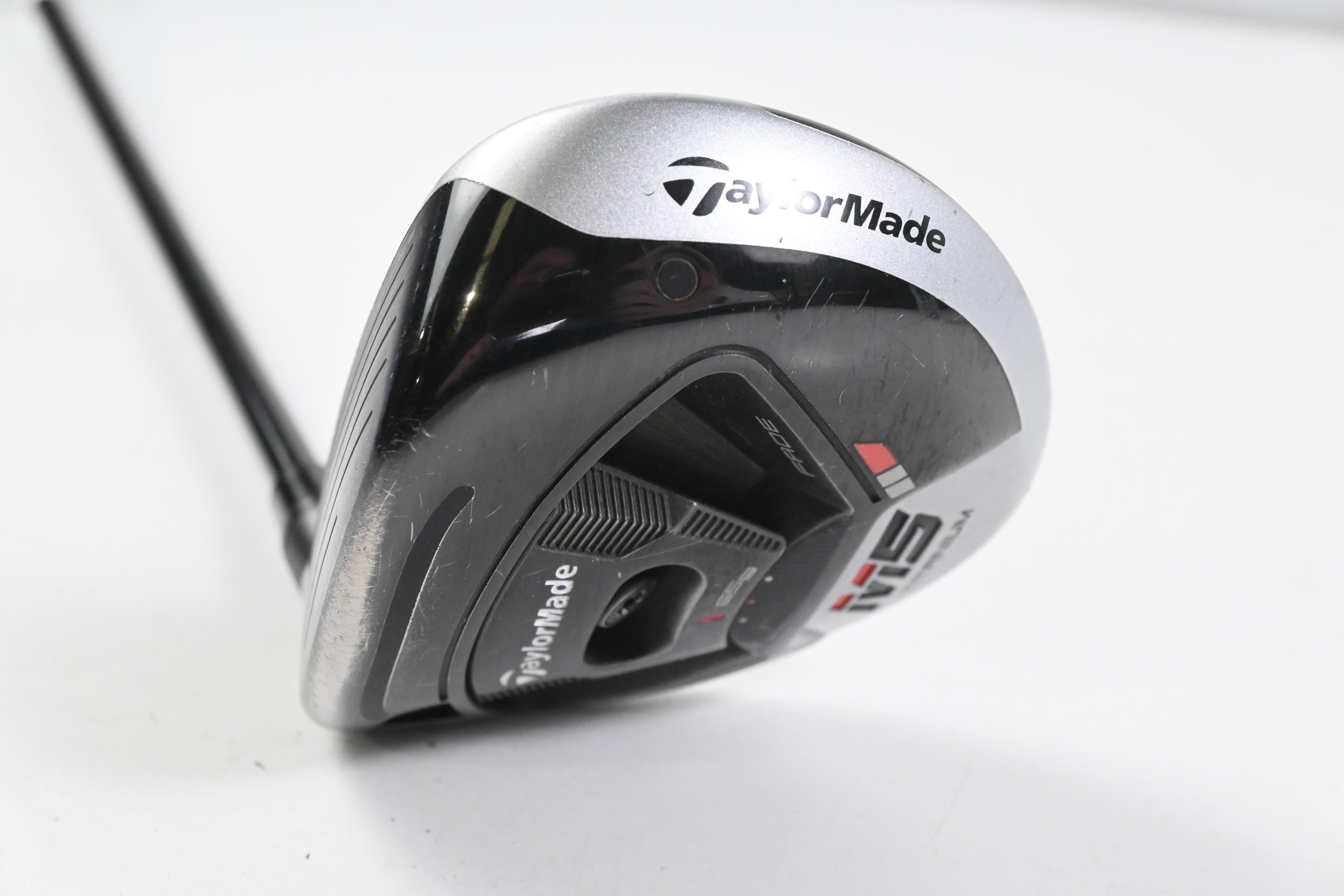 Left Hand Taylormade M5 #3 Wood / 15 Degree / X-Flex HZRDUS Smoke Red RDX 75
