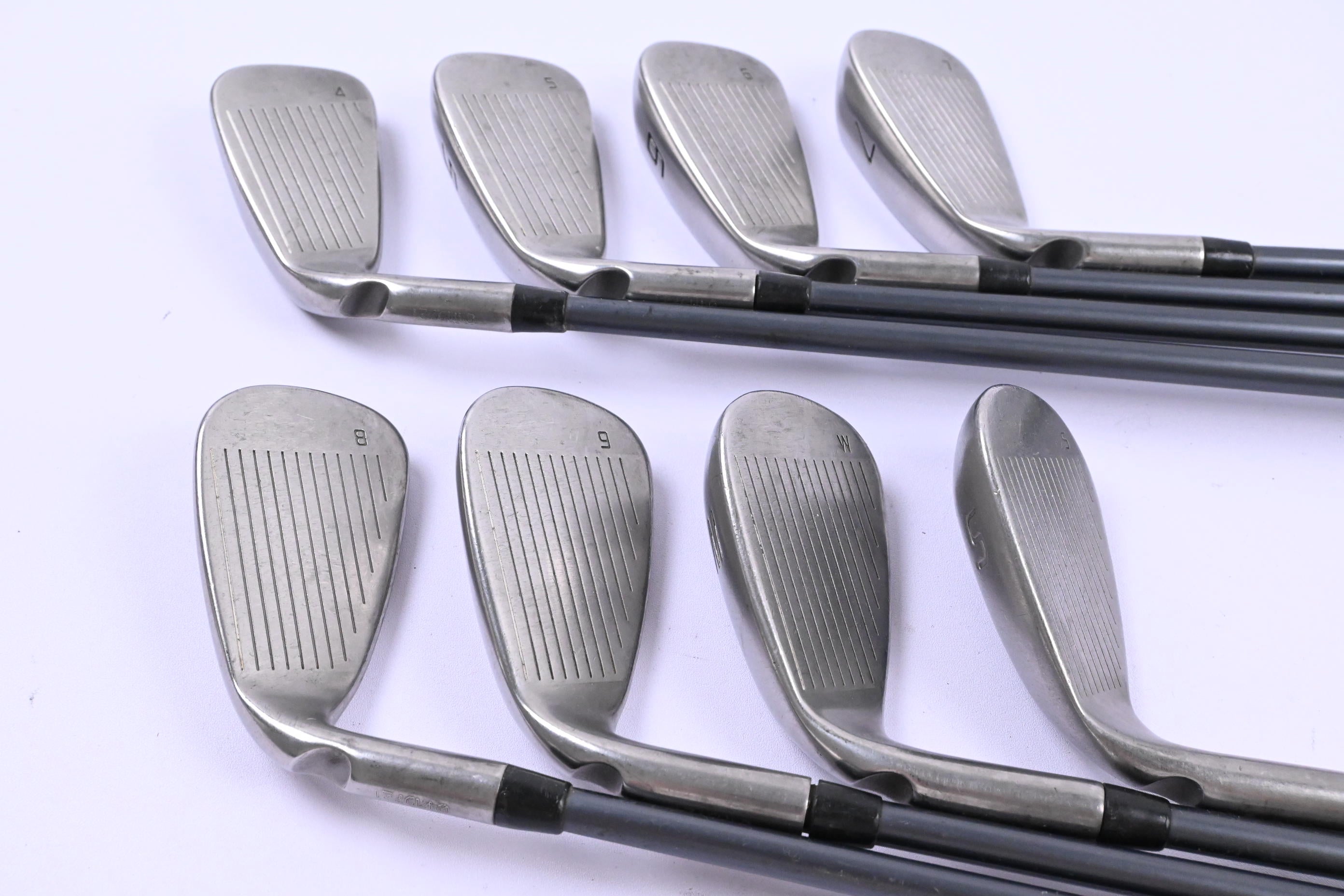 Ping GMax Irons / 4-PW+SW / Black Dot / Senior Flex Ping CFS 65 Shafts