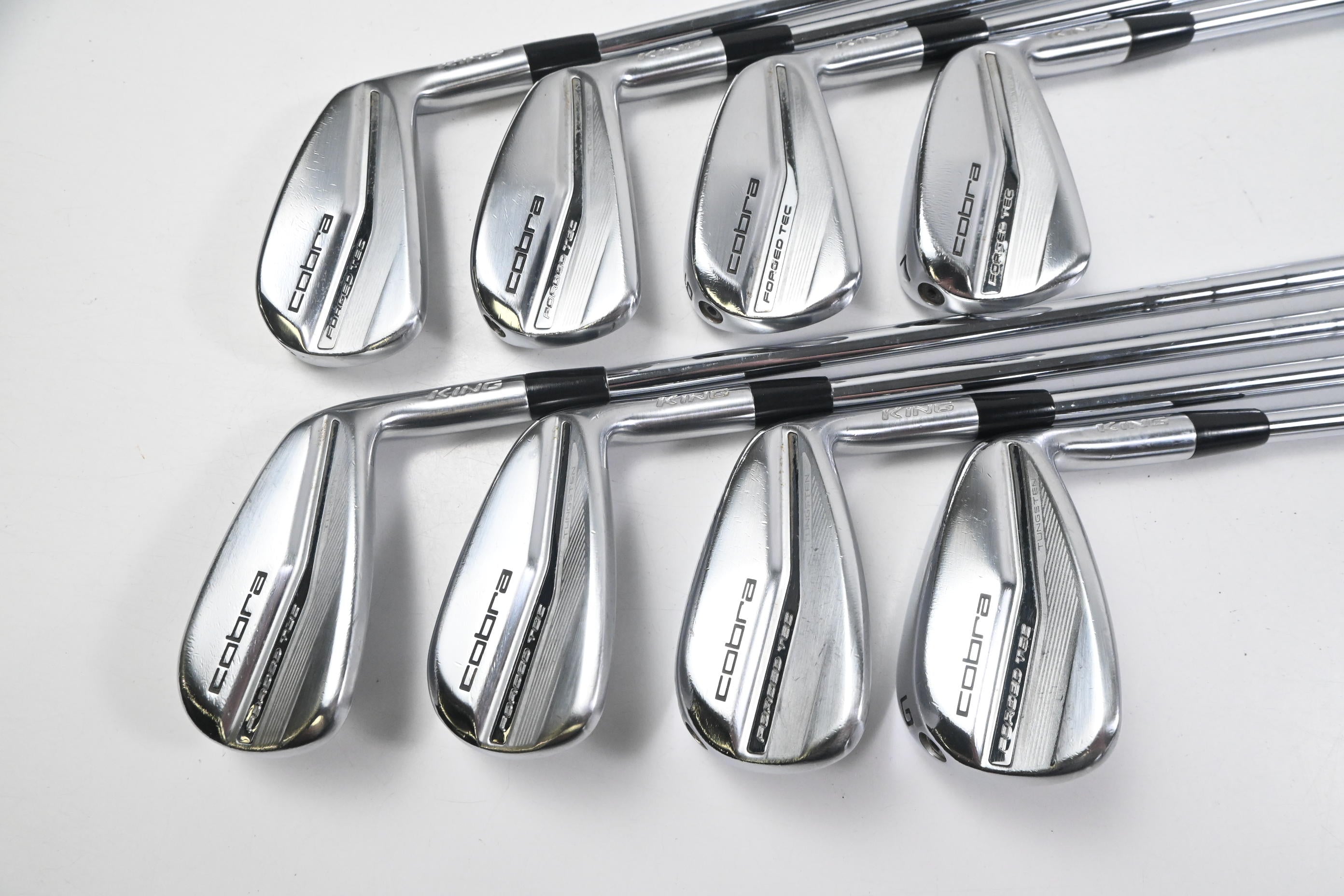 Cobra Forged Tec 2022 Irons / 4-PW+GW / Regular Flex KBS Tour Lite Shafts