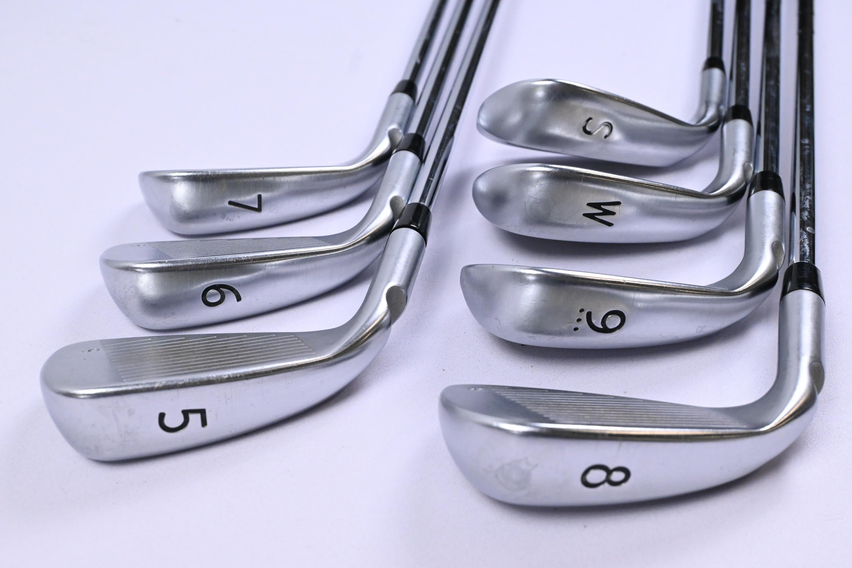Ping G400 Irons / 5-PW+SW / Red Dot / Regular Flex Ping AWT 2.0 Shafts