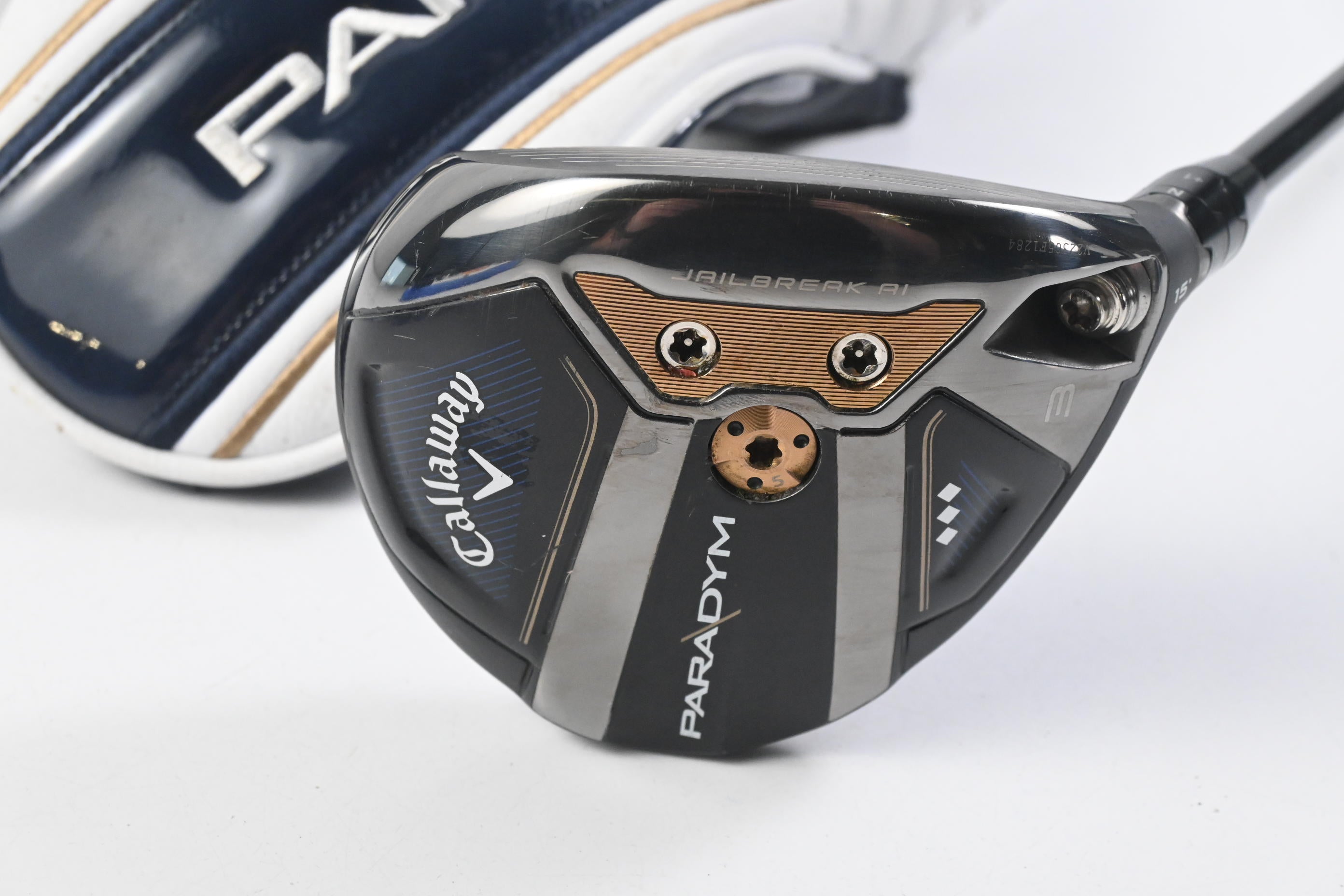 Callaway Paradym Triple Diamond #3 Wood / 15 Degree / Stiff Flex Kai'li White 70