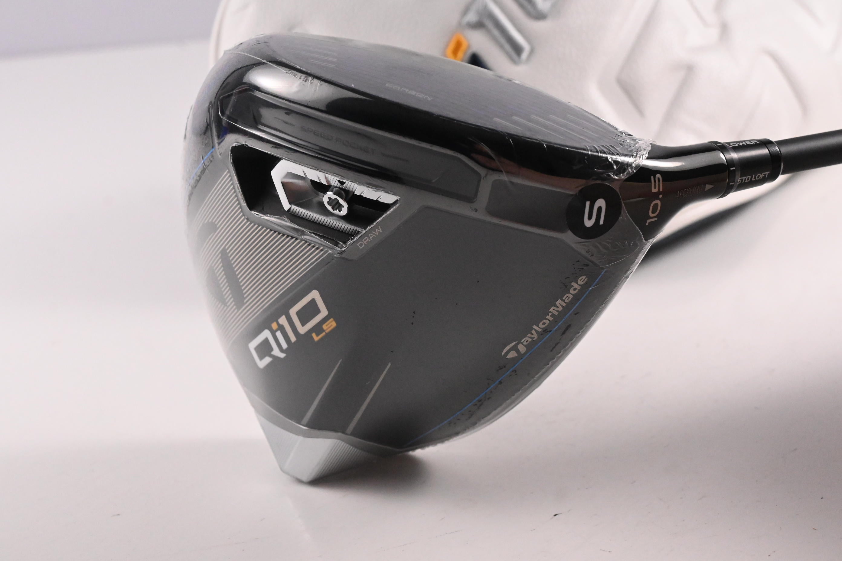 Taylormade Qi10 LS Driver / 10.5 Degree / Stiff Flex Tensei AV Limited White 65
