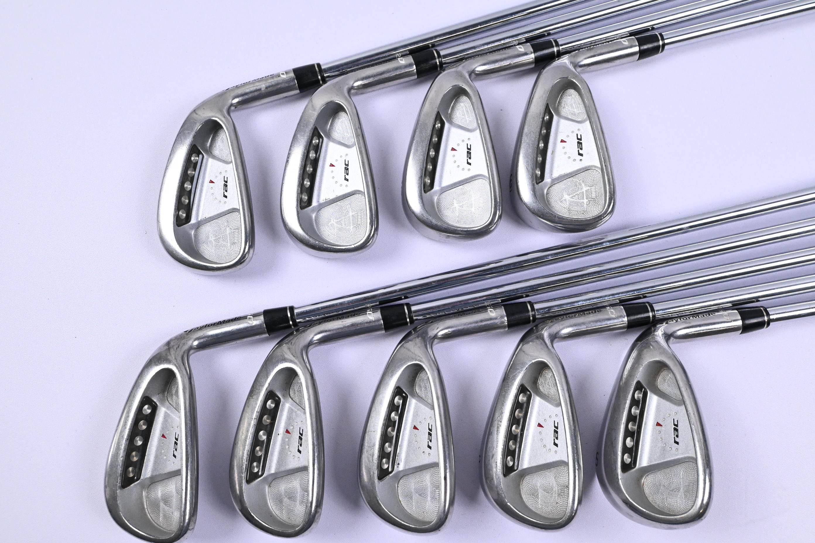 Taylormade RAC OS Irons / 3-PW+SW / Regular Flex Precision 95 Shafts