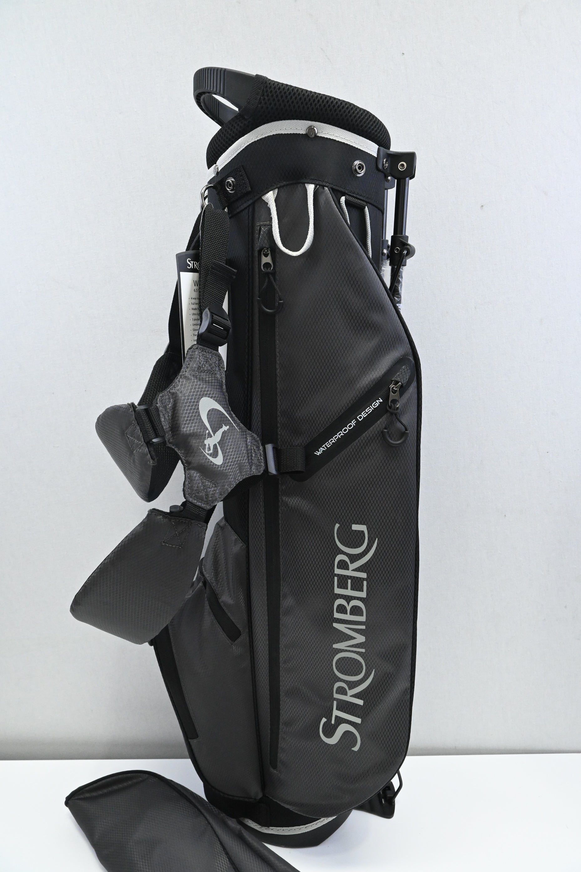 Stromberg Weather Tech Mini Stand Bag / 4-Way / Black, Grey
