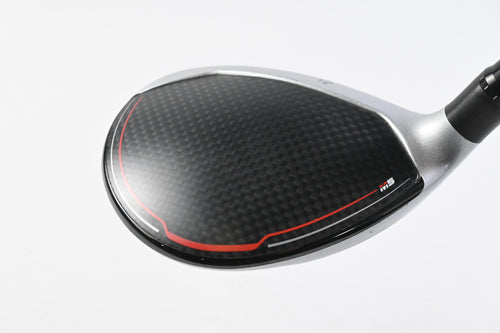 Left Hand Taylormade M5 #3 Wood / 15 Degree / X-Flex HZRDUS Smoke Red RDX 75