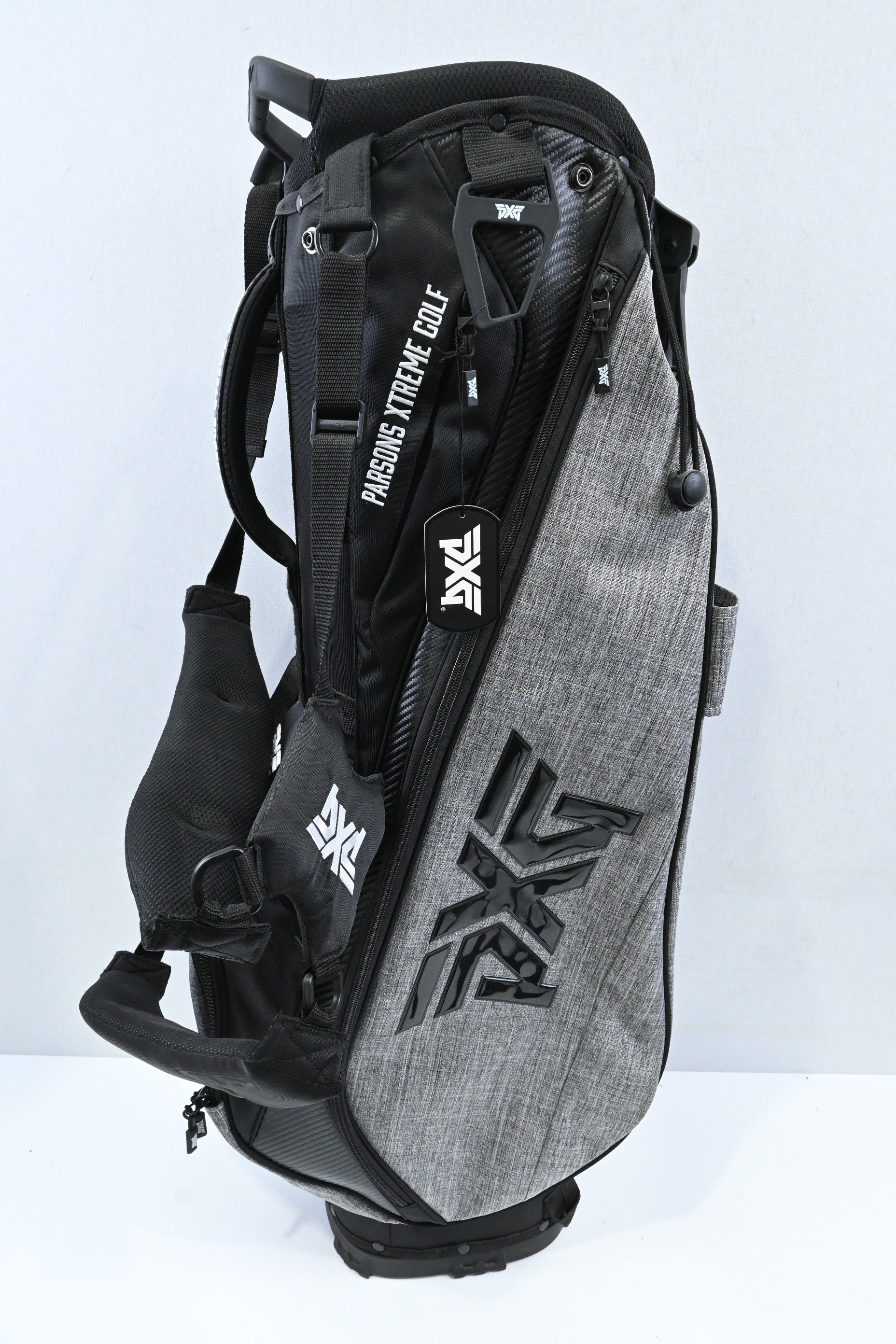 PXG Parsons Xtreme Stand Bag / 4-Way Divider / Grey, Black