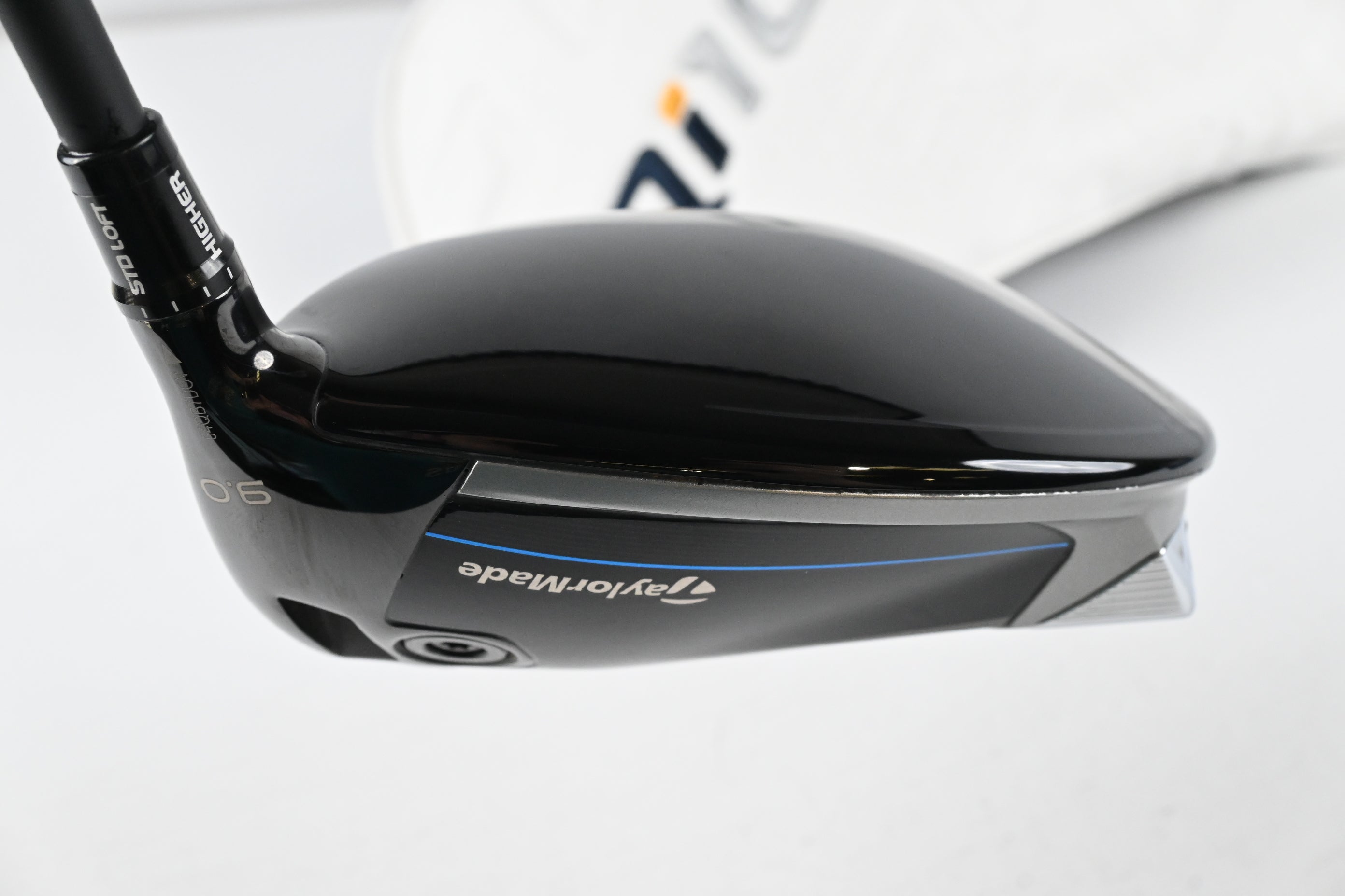 Taylormade Qi10 Driver / 9 Degree / Stiff Flex Kai'li Dark Waves Black 60 Shaft