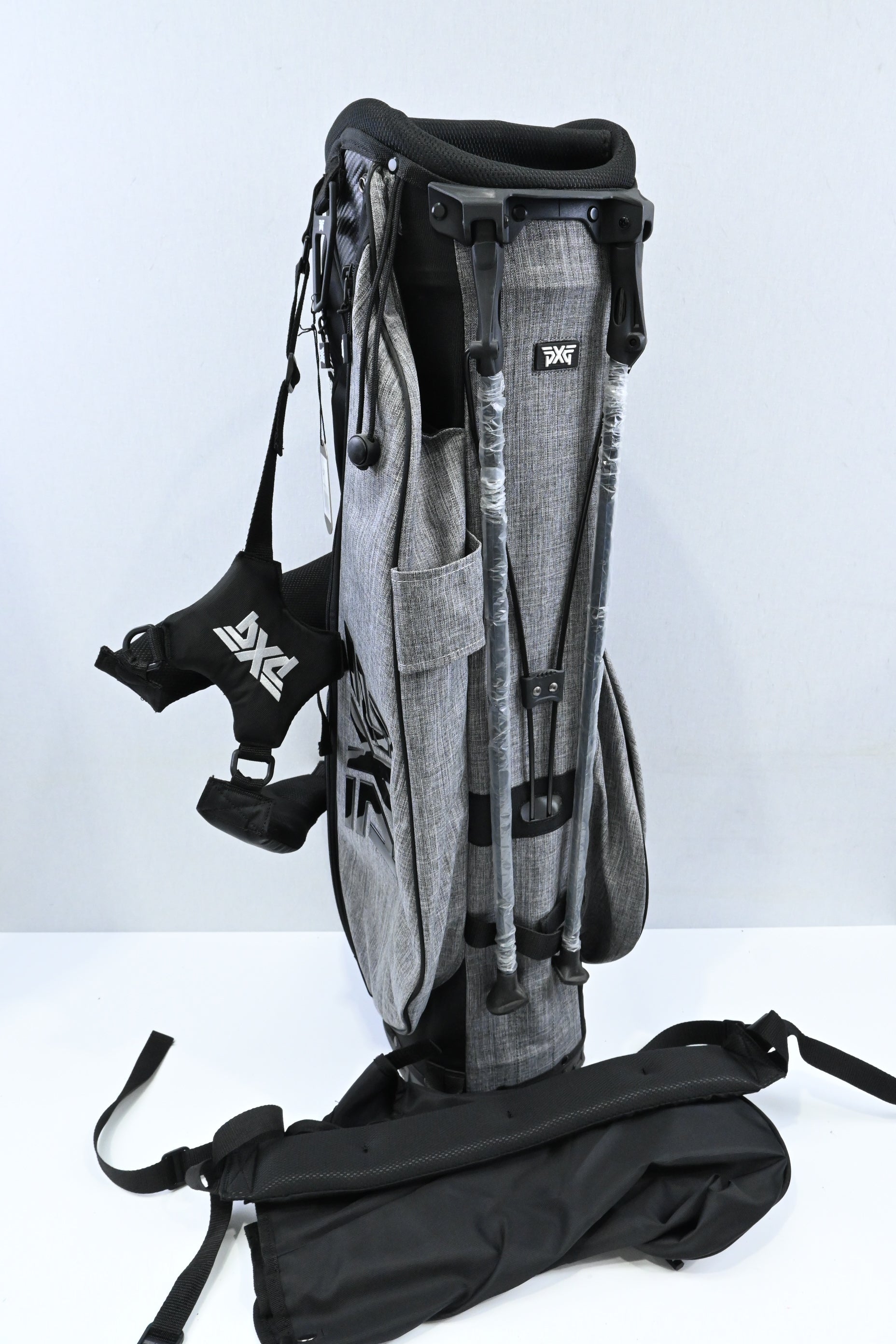 PXG Parsons Xtreme Stand Bag / 4-Way Divider / Grey, Black