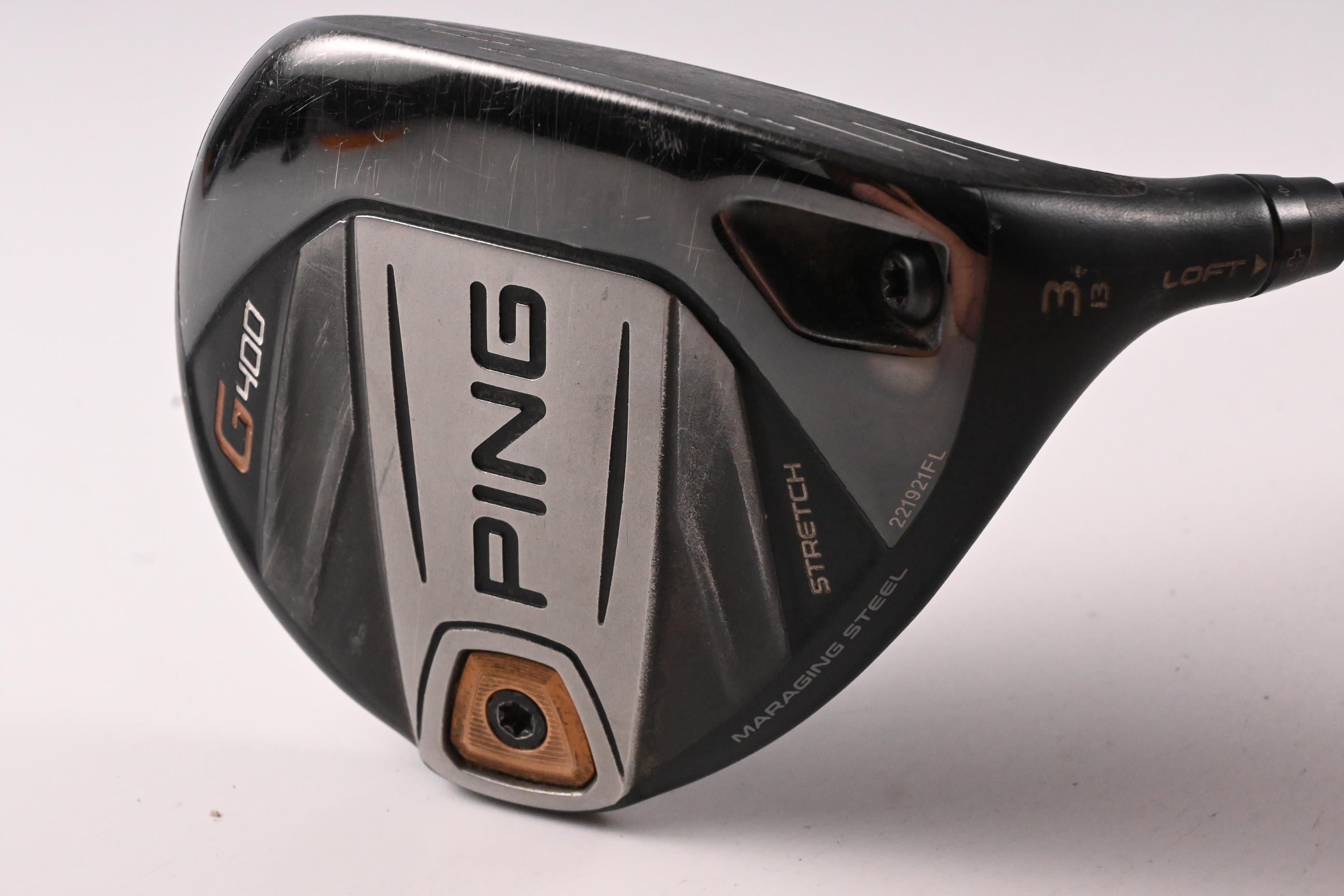 Ping G400 Stretch #3 Wood / 13 Degree / Stiff Flex Fujikura Ventus Blue 6 Shaft