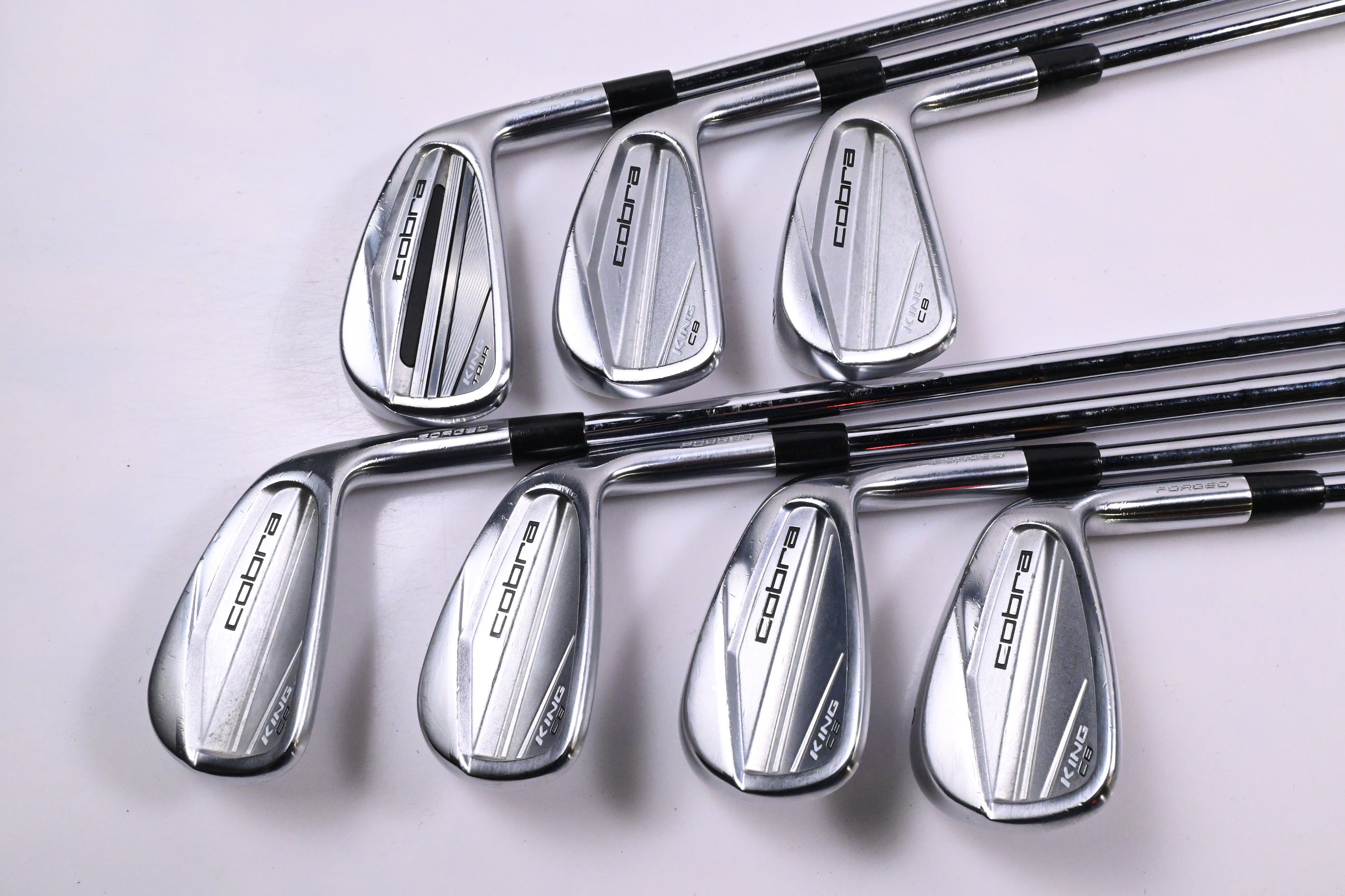 Cobra King CB/Tour Combo Irons / 4-PW / X-Flex KBS Tour Lite 105 Shafts